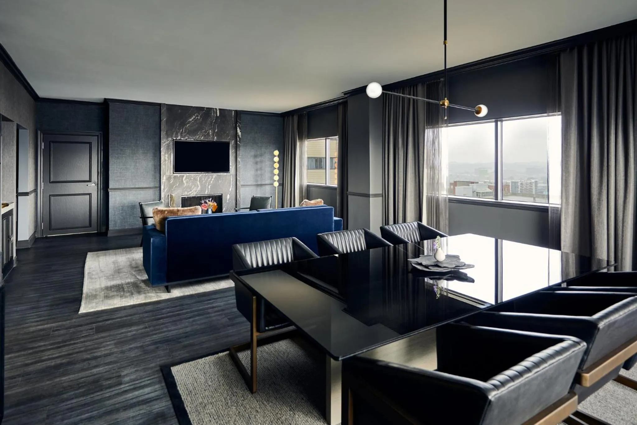 Bedroom in Loews Nashville Hotel at Vanderbilt Plaza