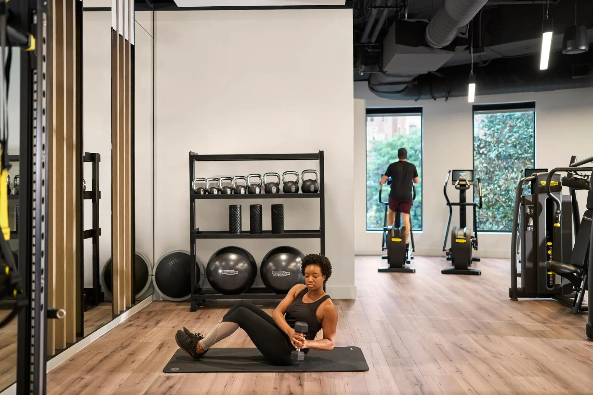 Fitness centre/facilities in Loews Nashville Hotel at Vanderbilt Plaza
