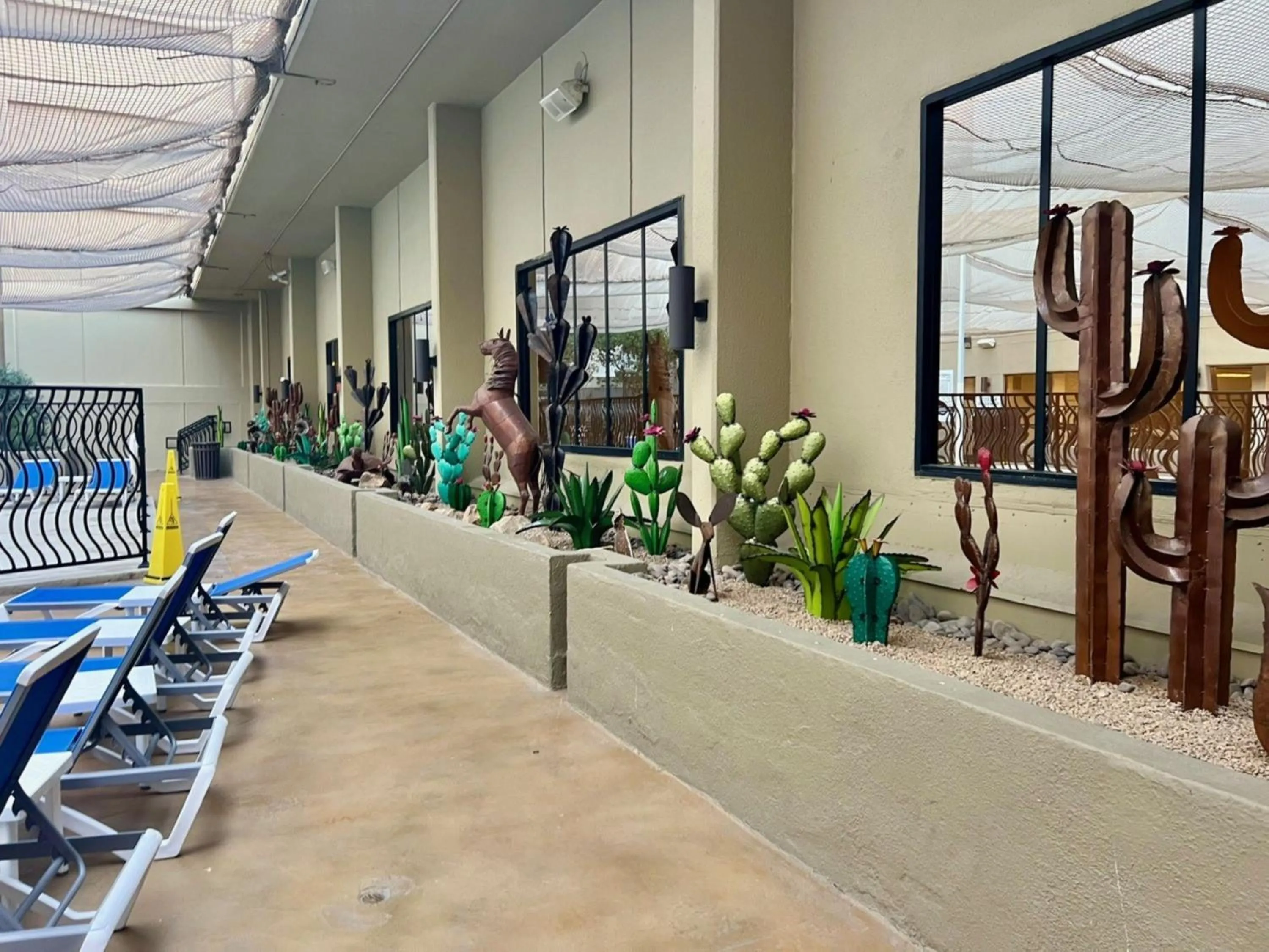 Decorative detail in Jockey Resort Suites Center Strip