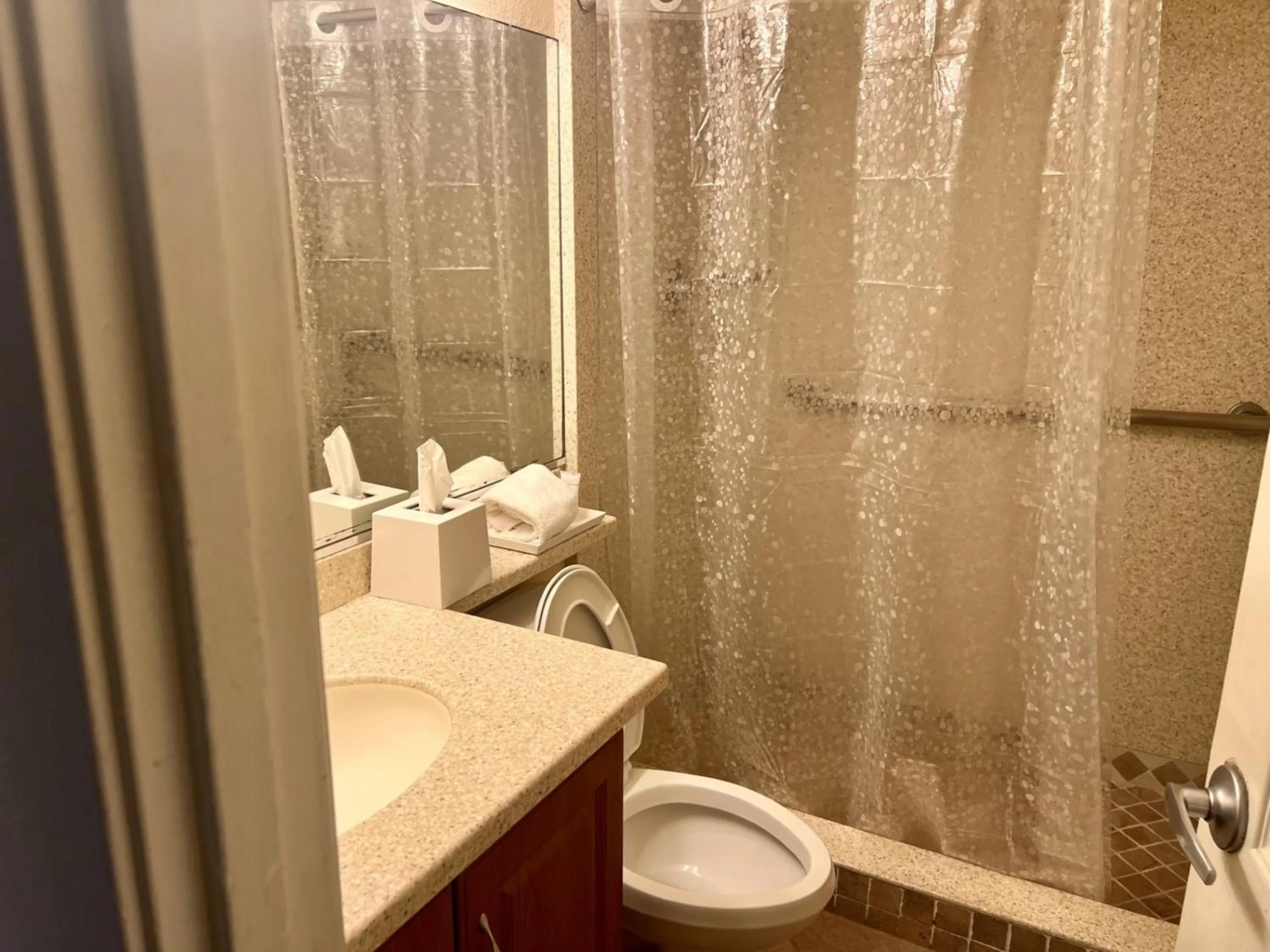 Bathroom in Jockey Resort Suites Center Strip