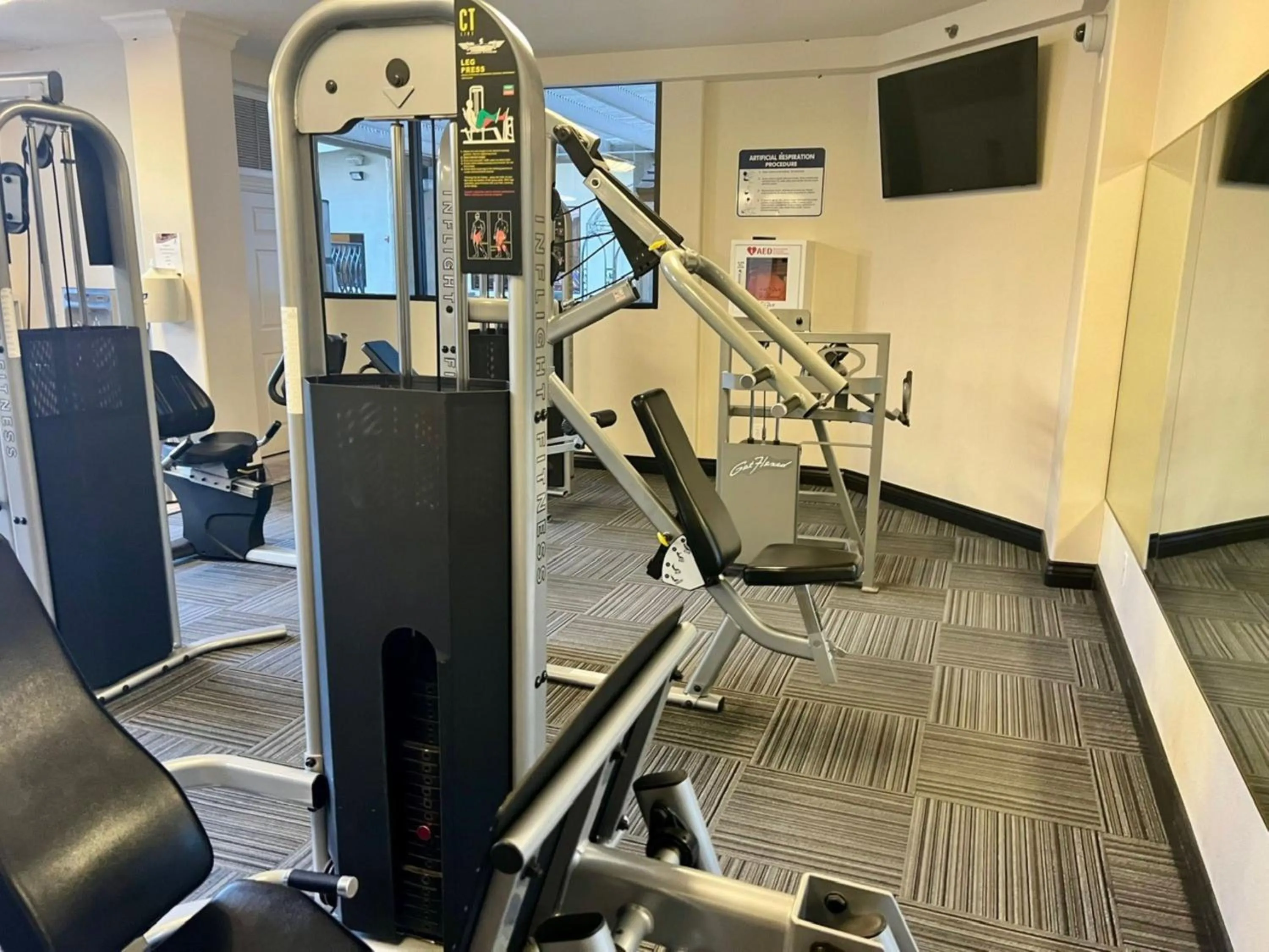 Fitness centre/facilities in Jockey Resort Suites Center Strip