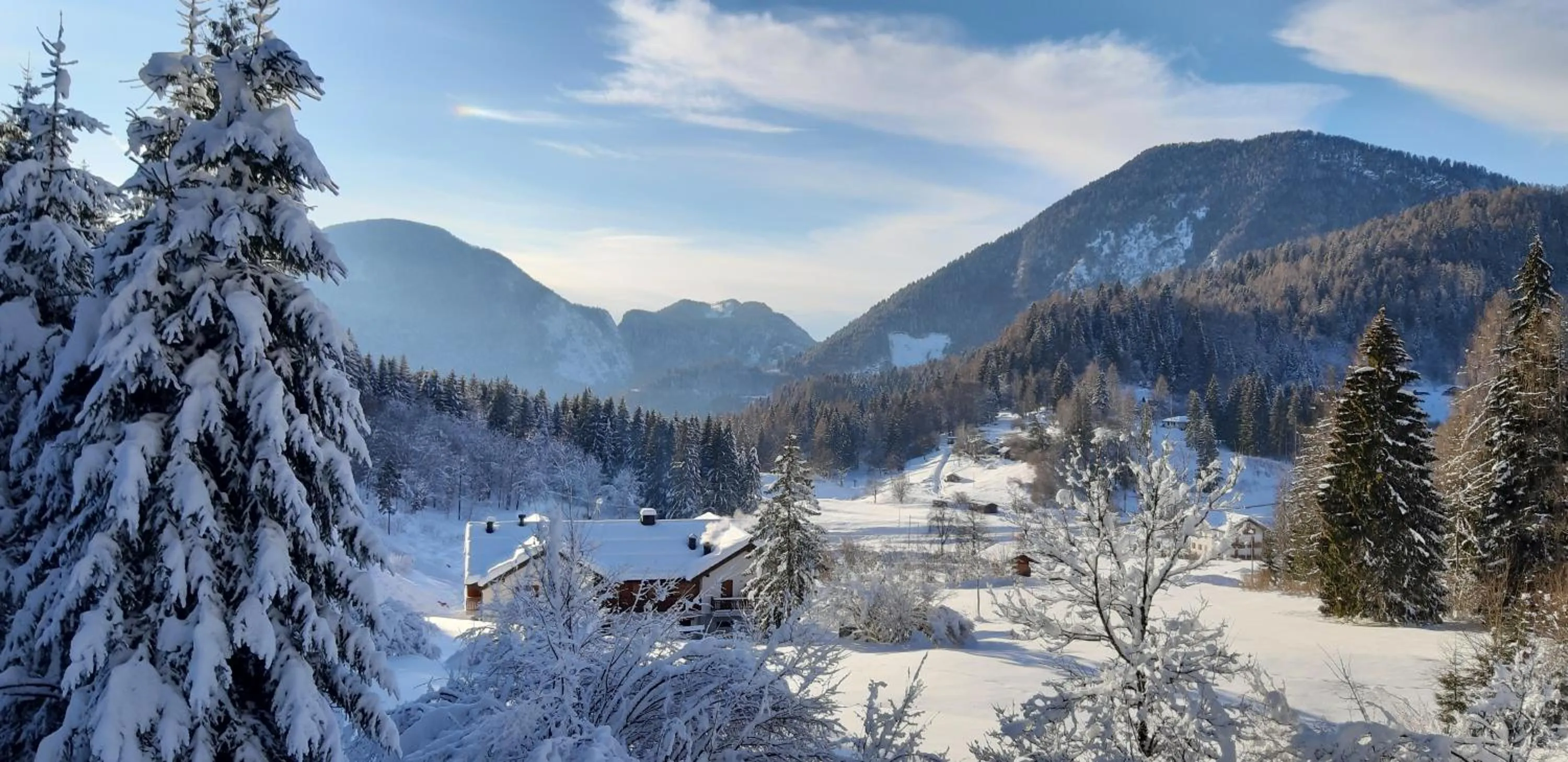 Winter in Albergo Chalet Abete Rosso