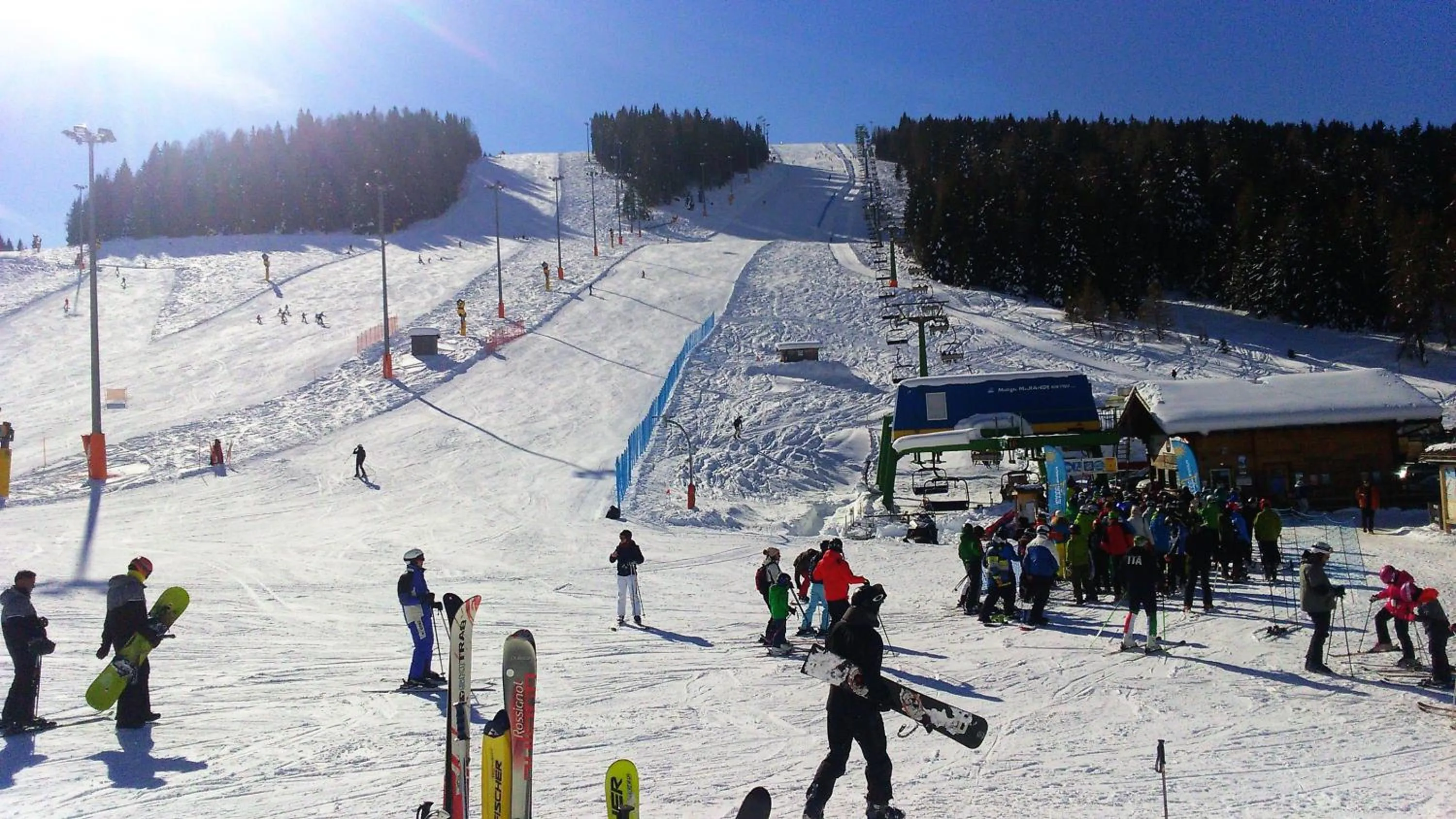 Winter in Albergo Chalet Abete Rosso