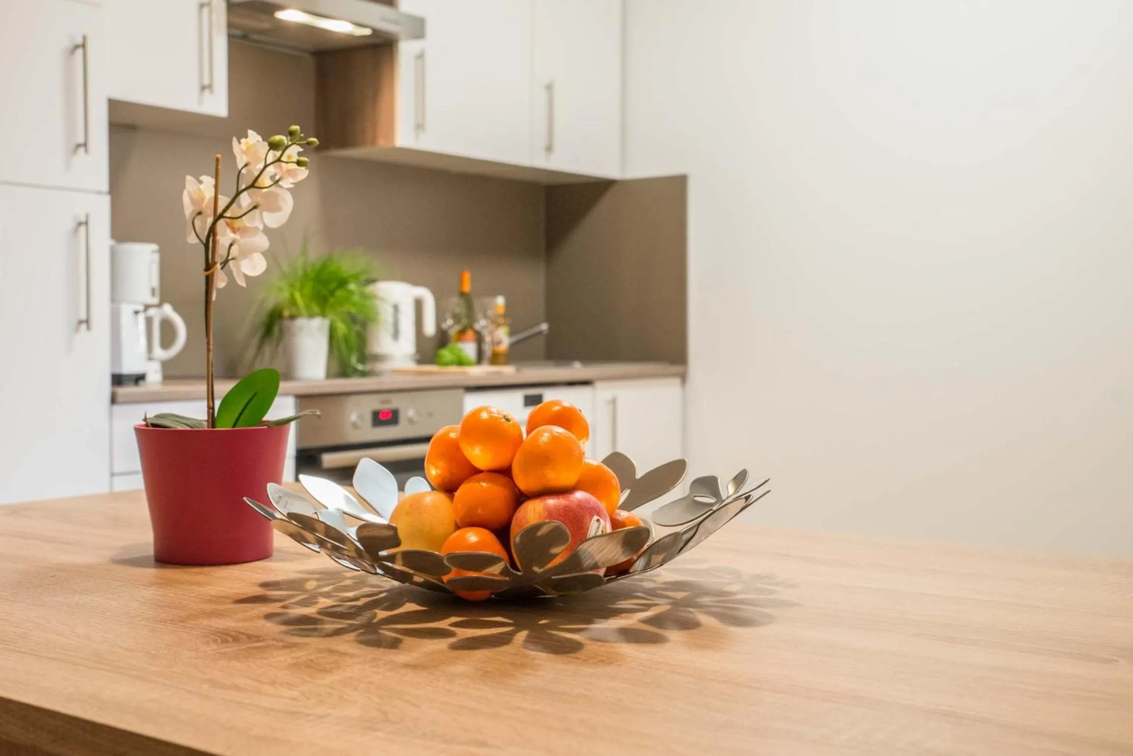 Communal kitchen in My Hostel