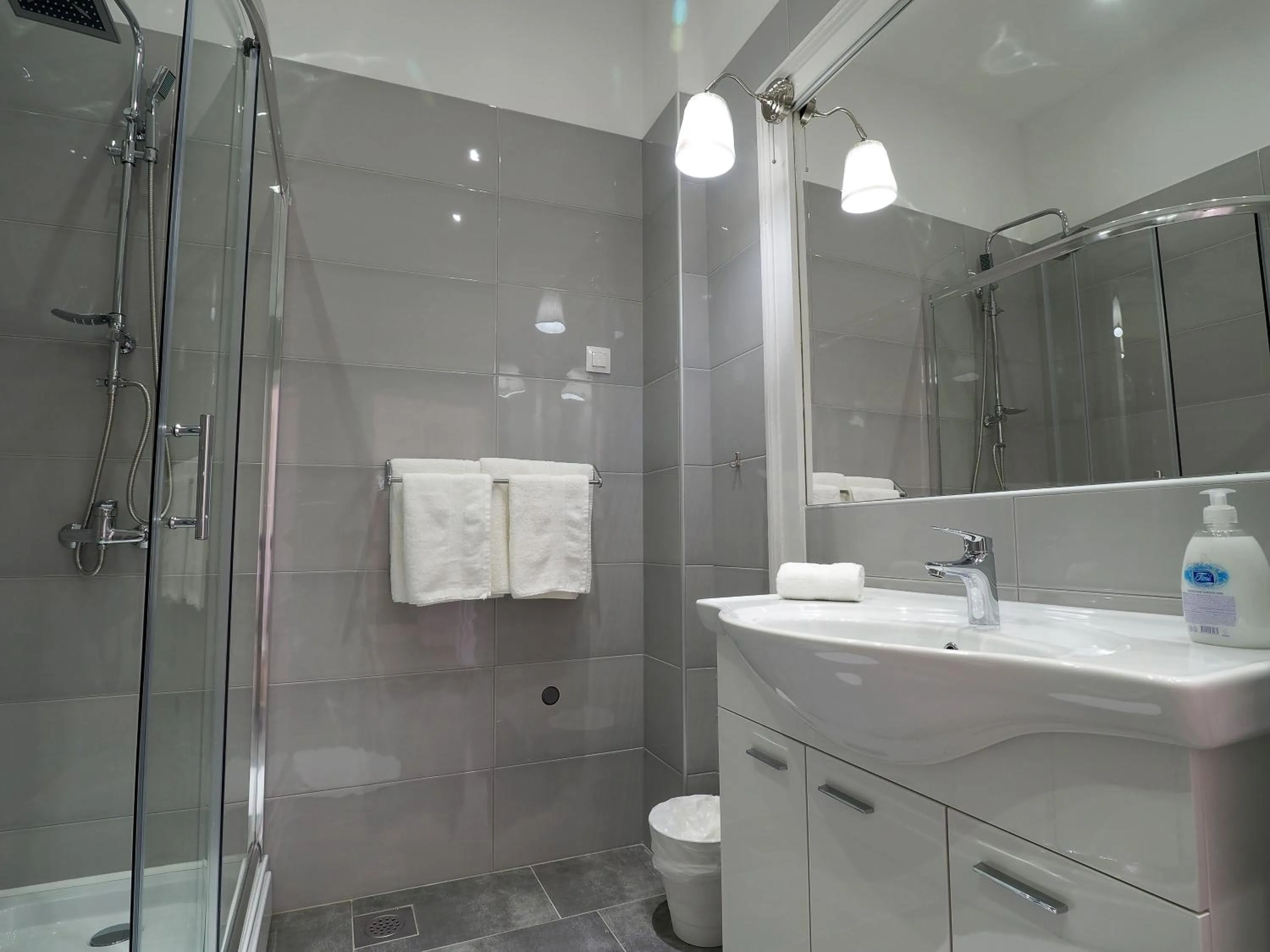 Bathroom in Captain Emo City Apartments