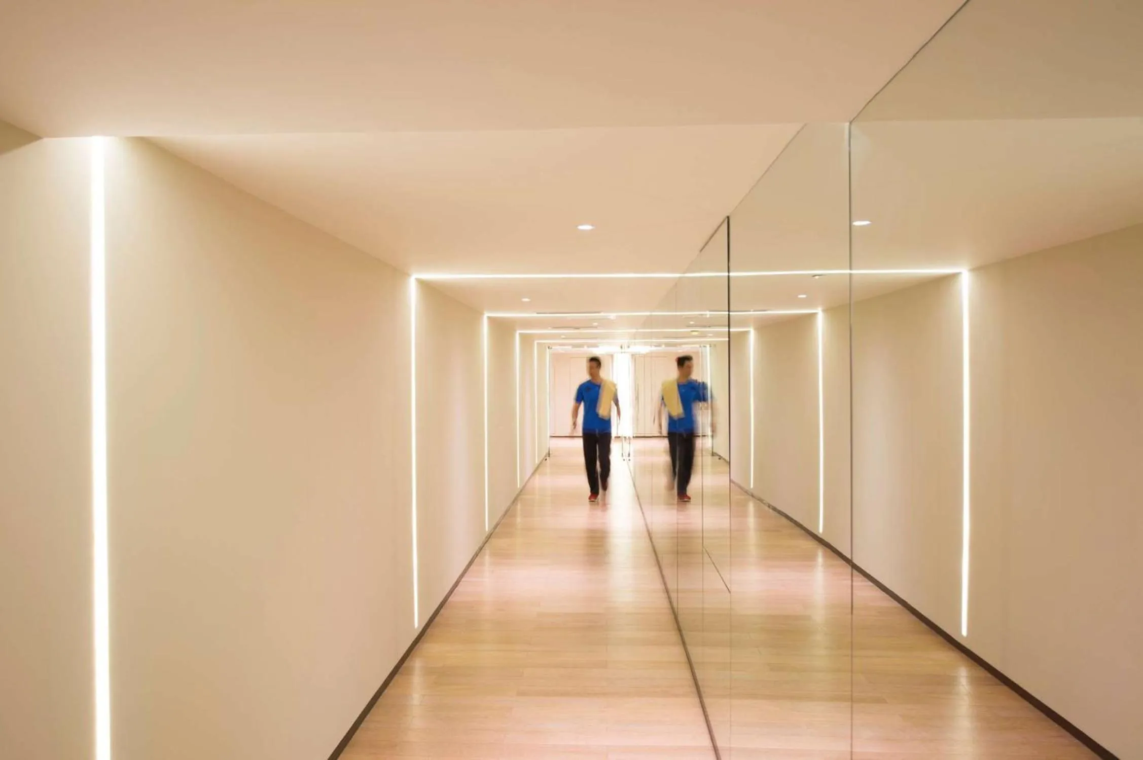 Fitness centre/facilities in Hilton Beijing