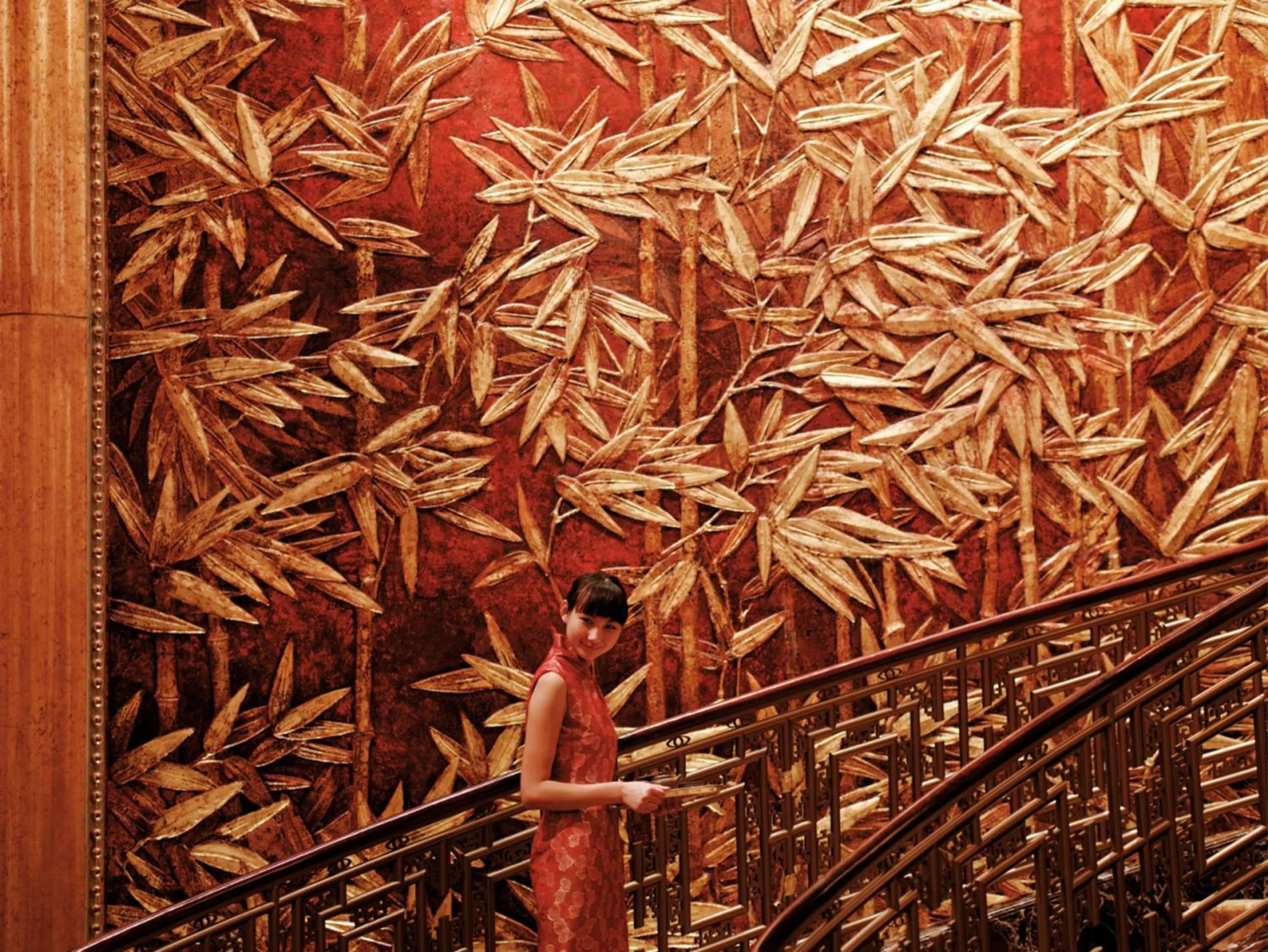 Lobby or reception in China World Hotel, Beijing