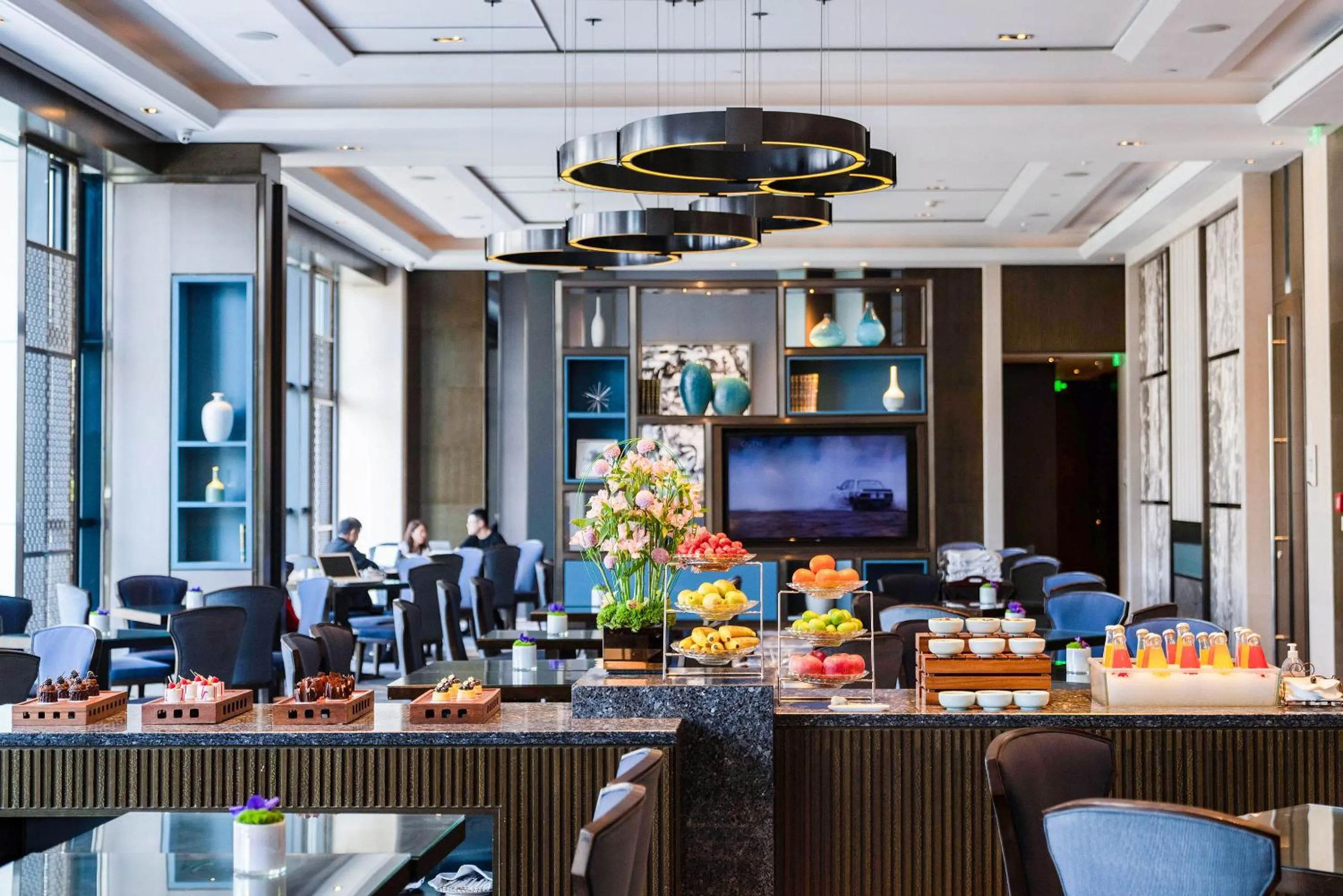 Lounge or bar in China World Hotel, Beijing