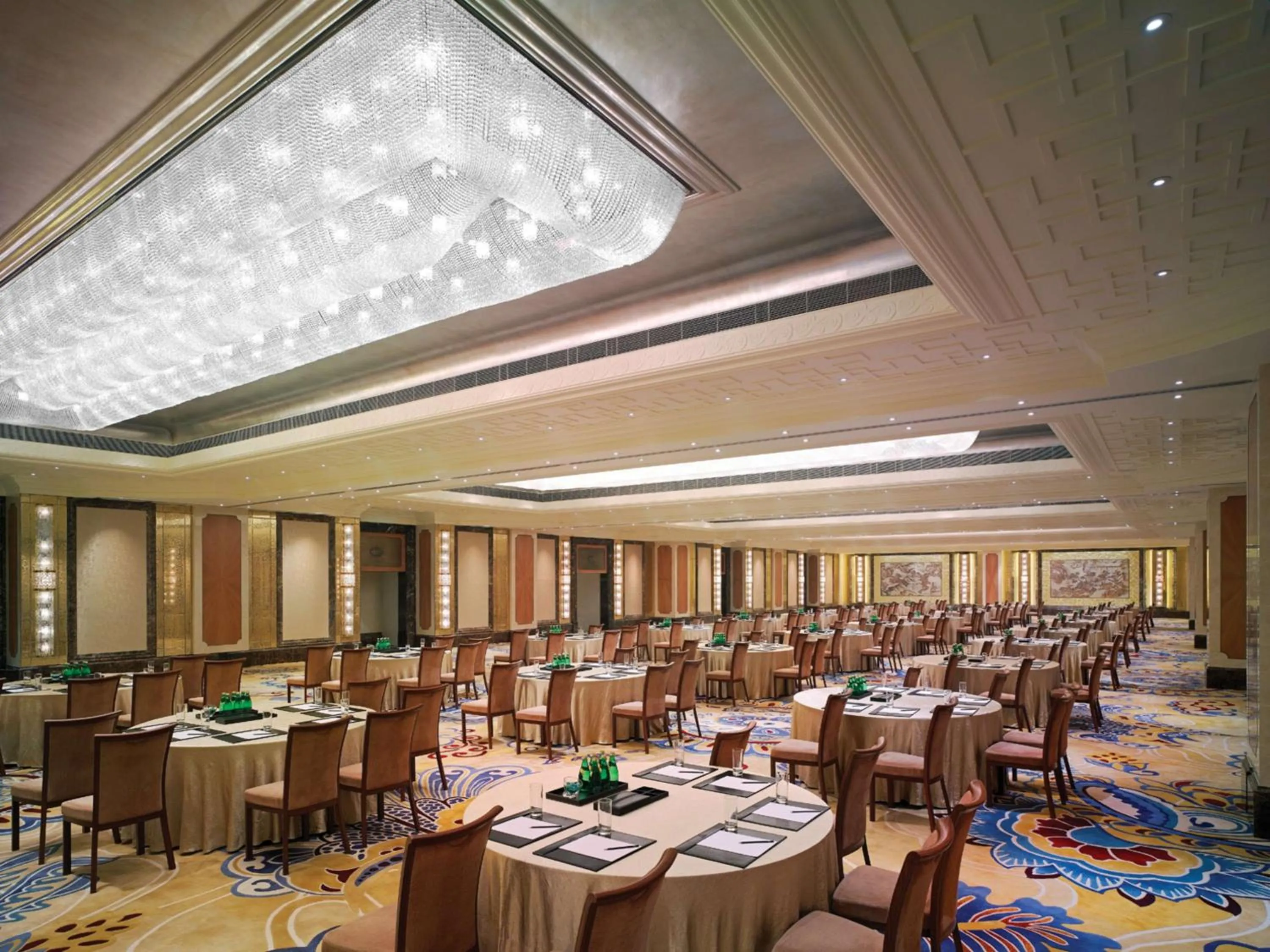 On site in China World Hotel, Beijing