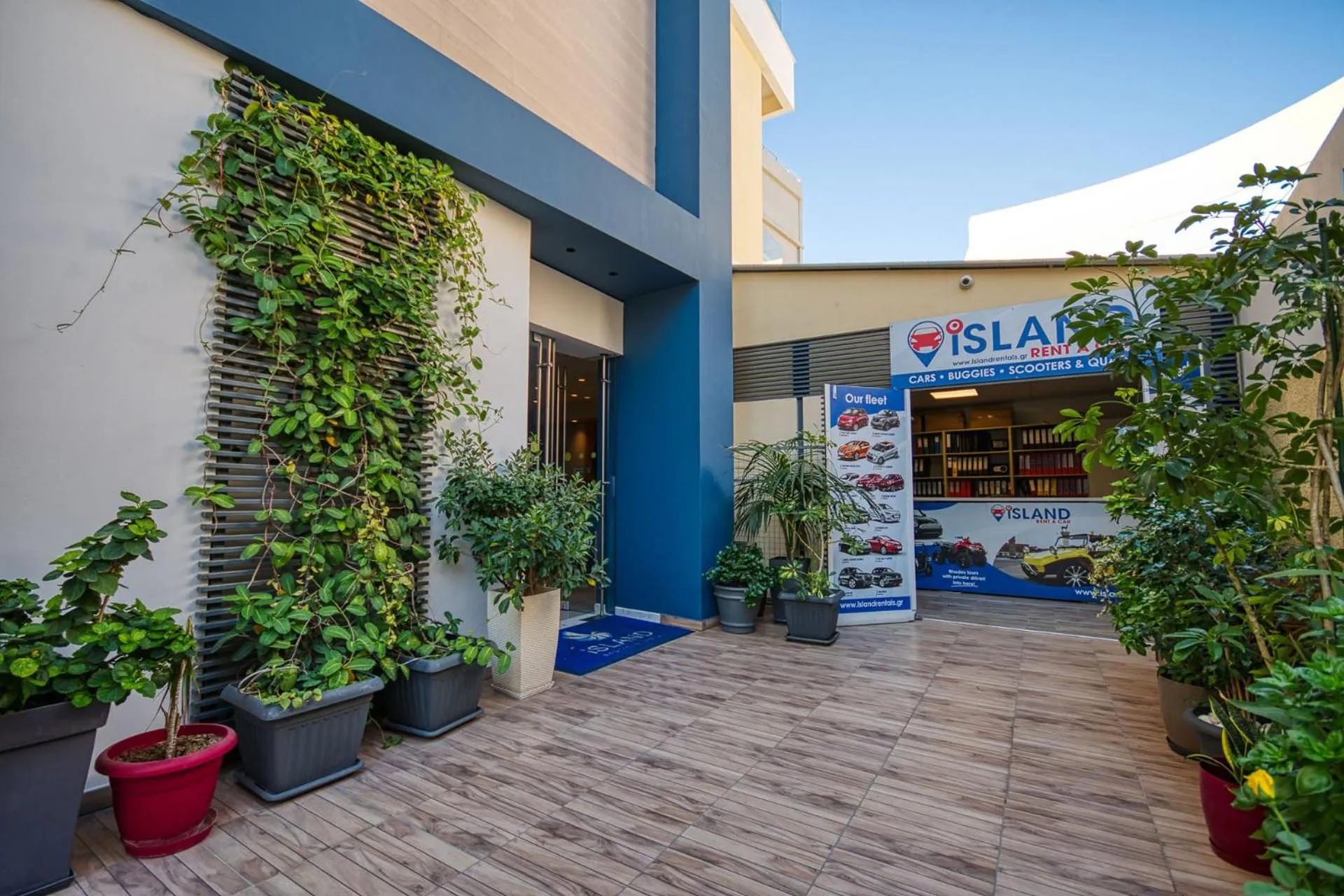 Area and facilities in Island Boutique Hotel