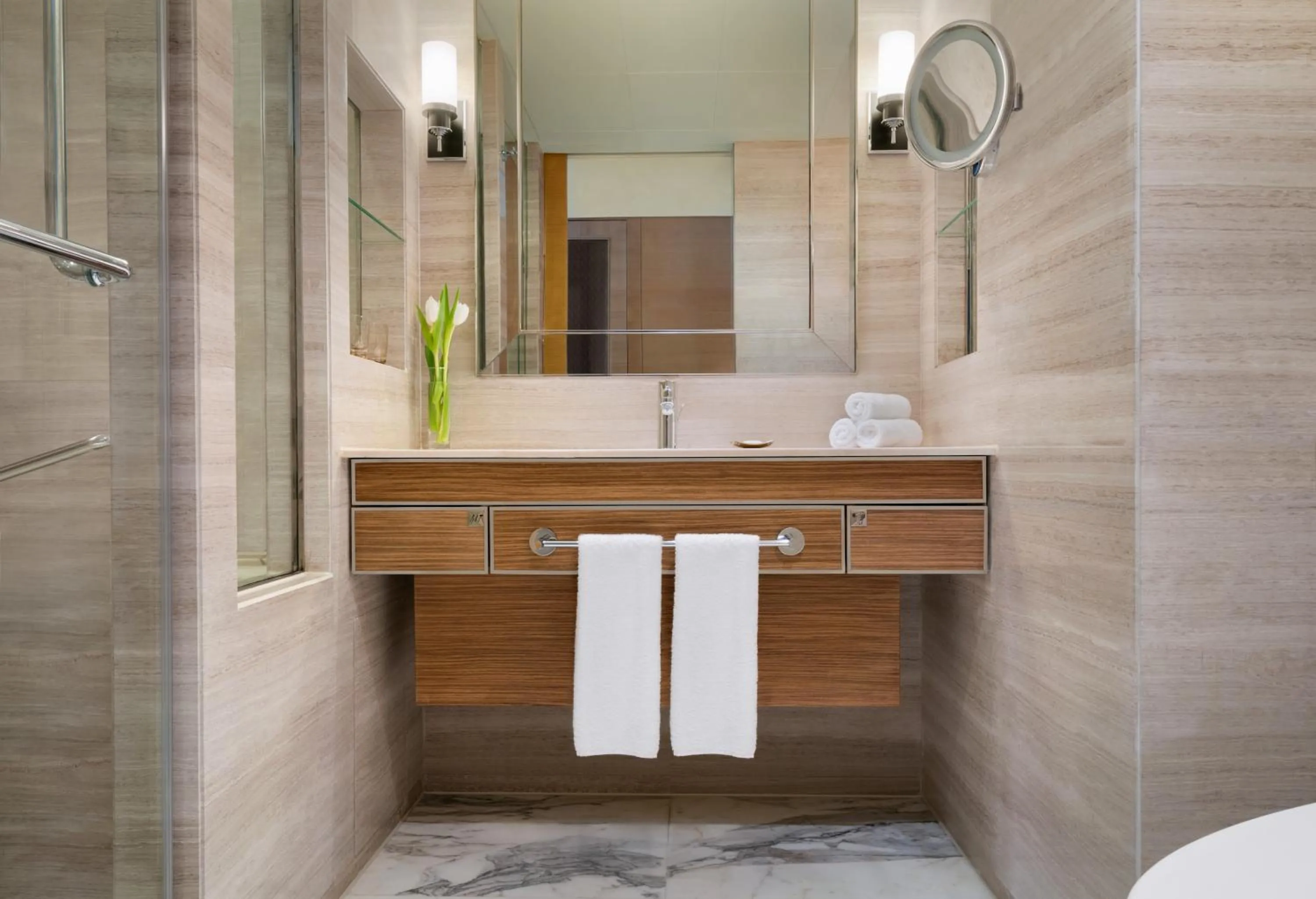 Toilet in Kerry Hotel, Beijing by Shangri-La