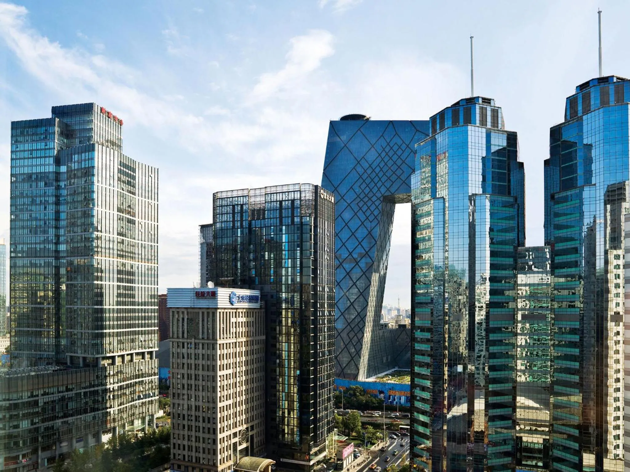 Facade/entrance in Kerry Hotel, Beijing by Shangri-La