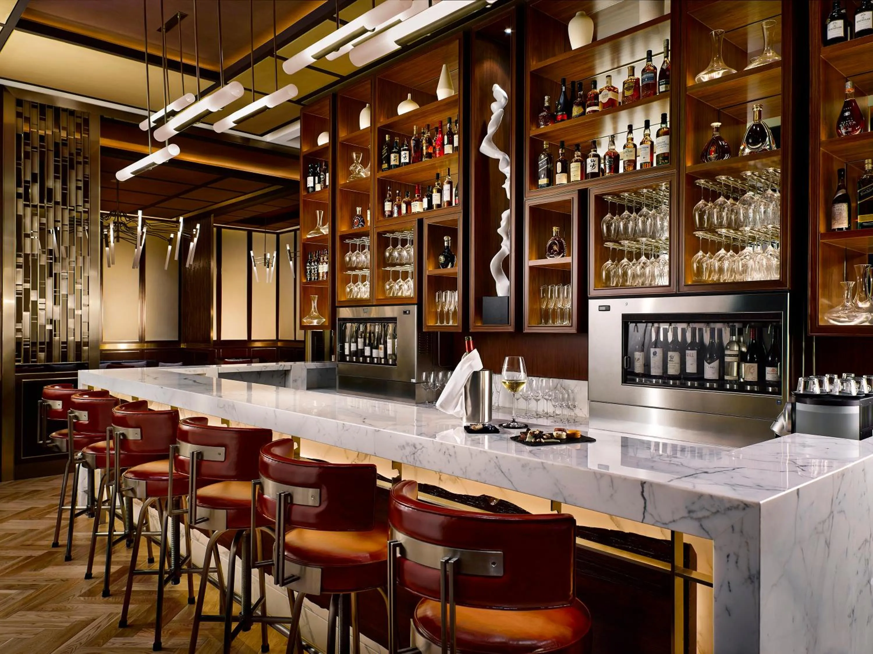 Alcoholic drinks in Kerry Hotel, Beijing by Shangri-La