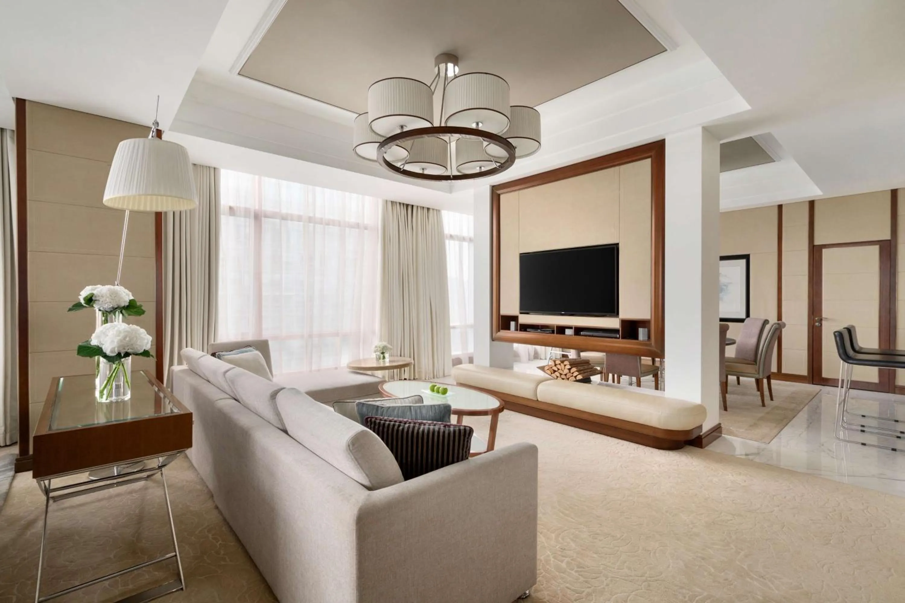 Photo of the whole room in Kerry Hotel, Beijing by Shangri-La