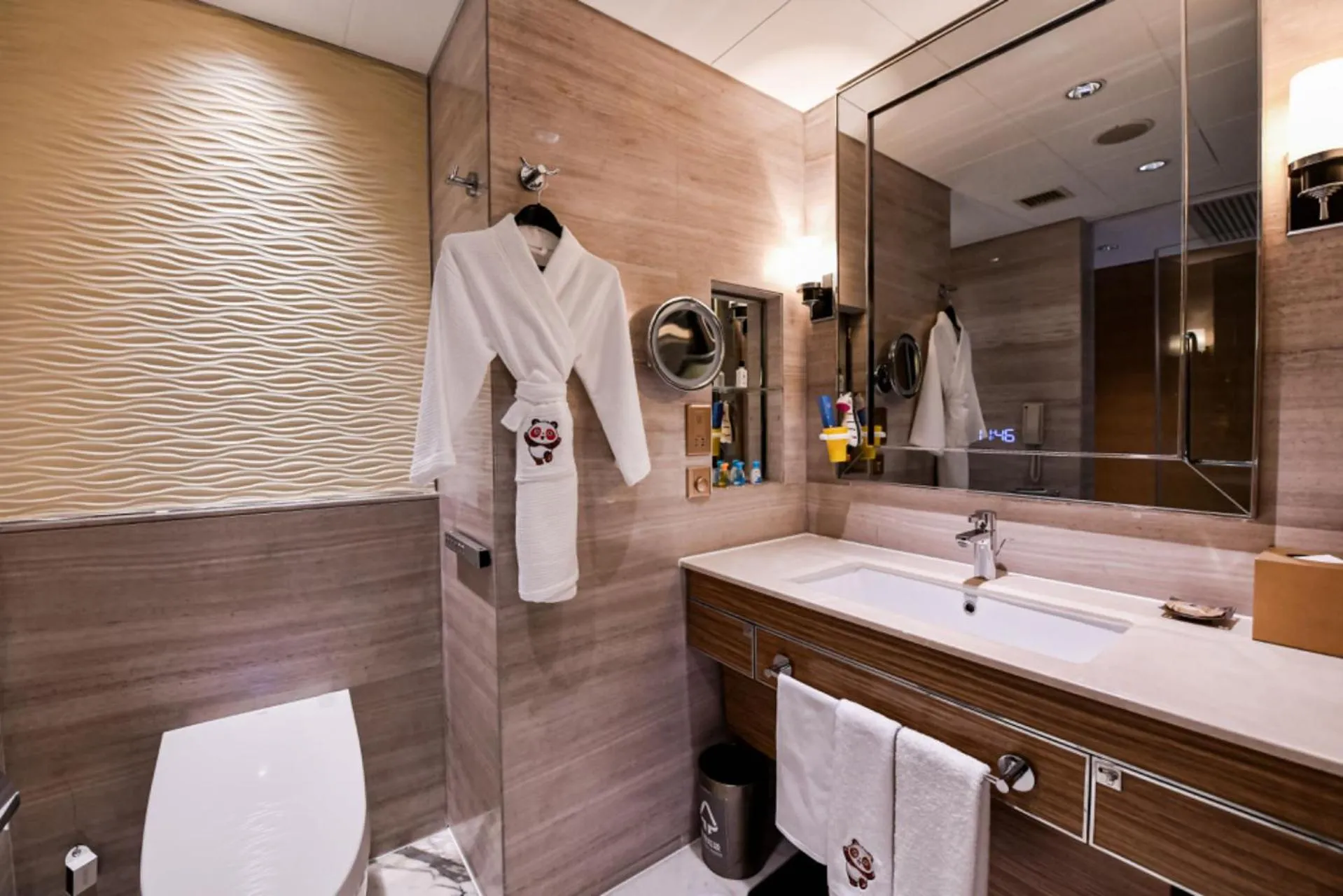 Shower in Kerry Hotel, Beijing by Shangri-La