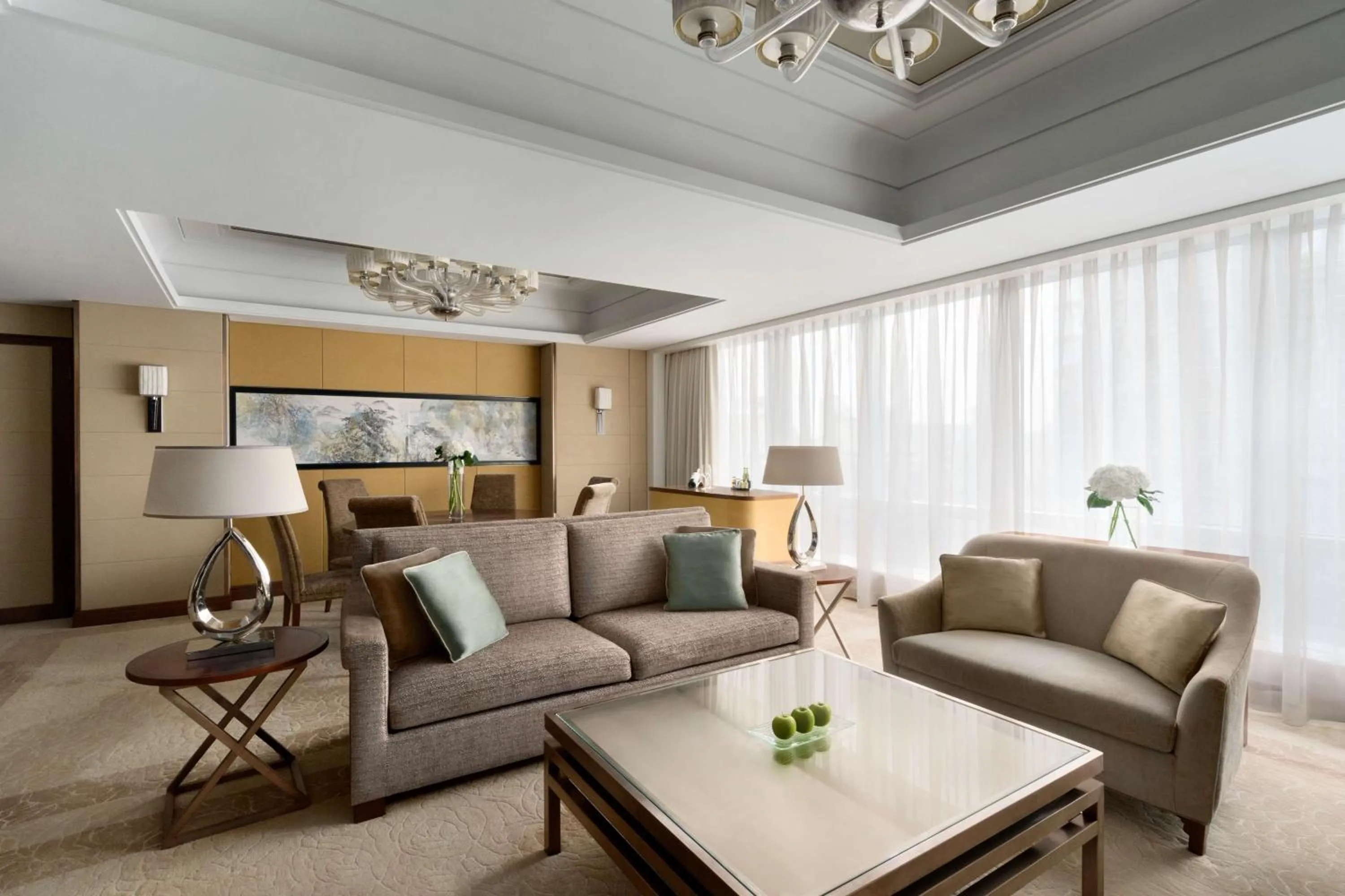 Photo of the whole room in Kerry Hotel, Beijing by Shangri-La