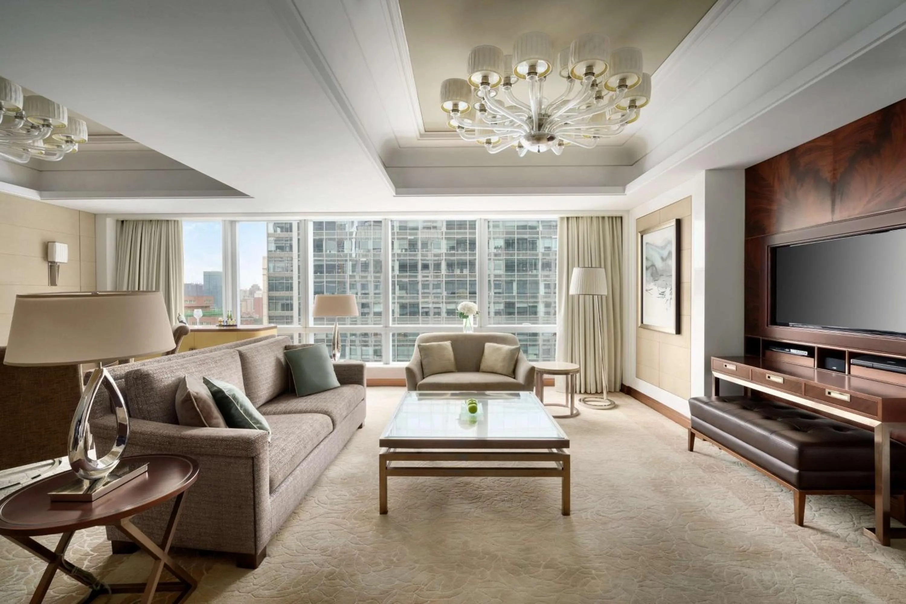 Photo of the whole room in Kerry Hotel, Beijing by Shangri-La