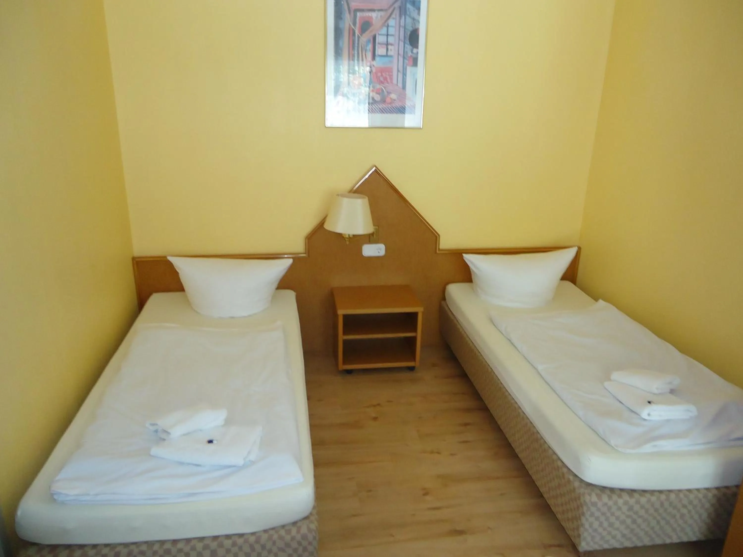 Bed in Hotel Ottersleben