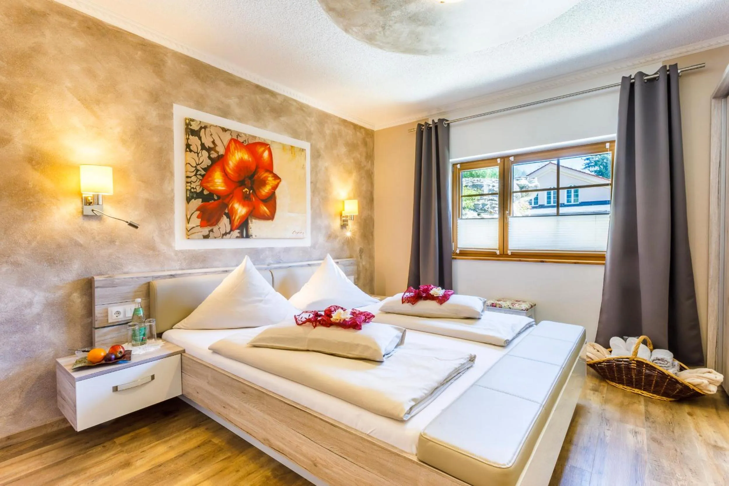 Bed in Wellness Resort Romantika