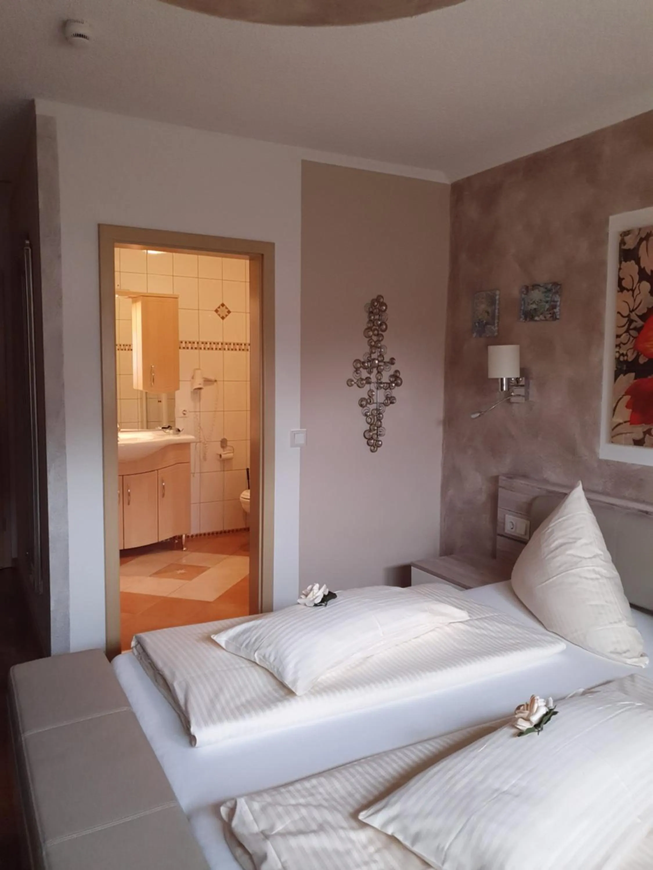 Bed in Wellness Resort Romantika