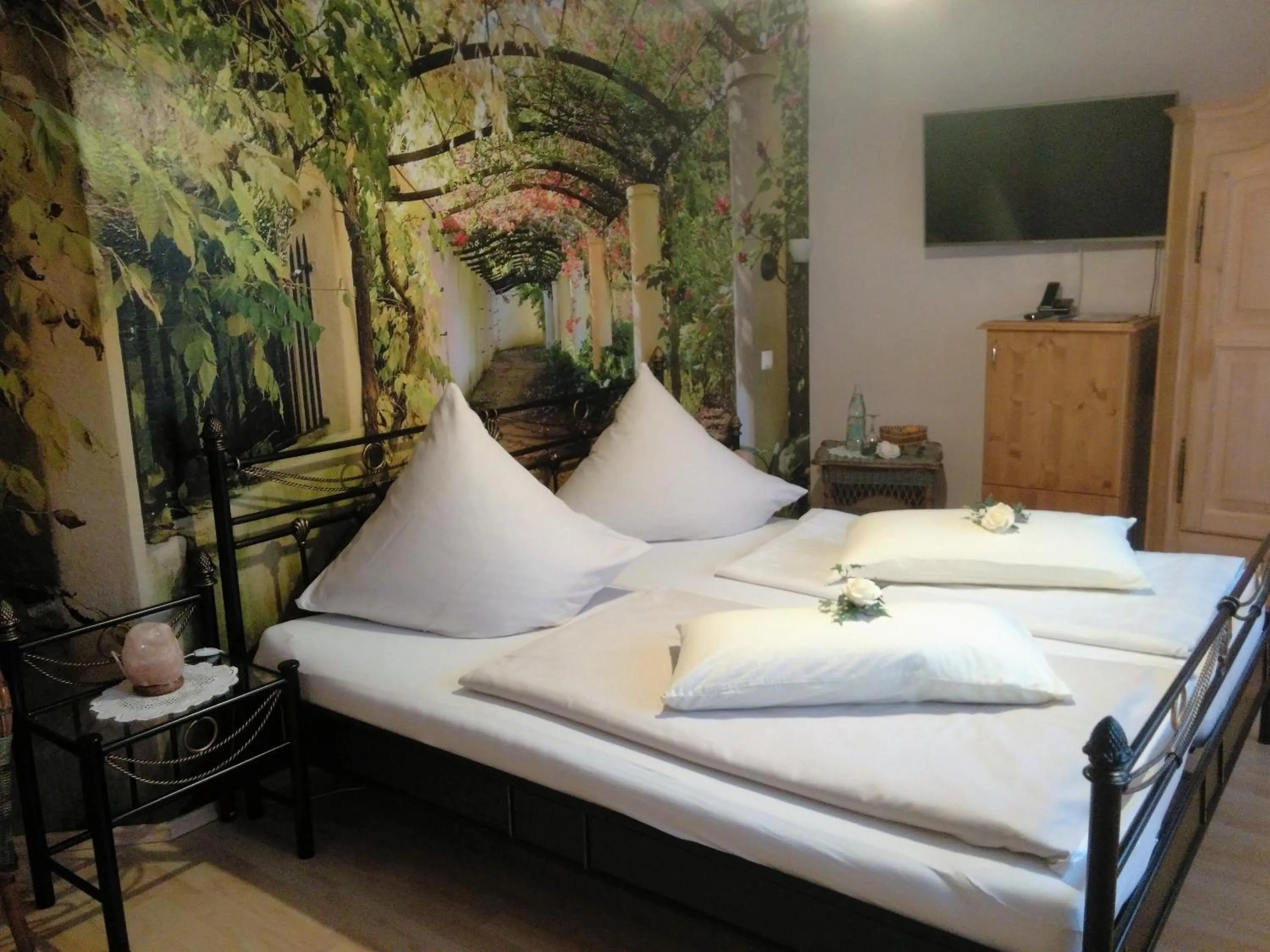 Bed in Wellness Resort Romantika