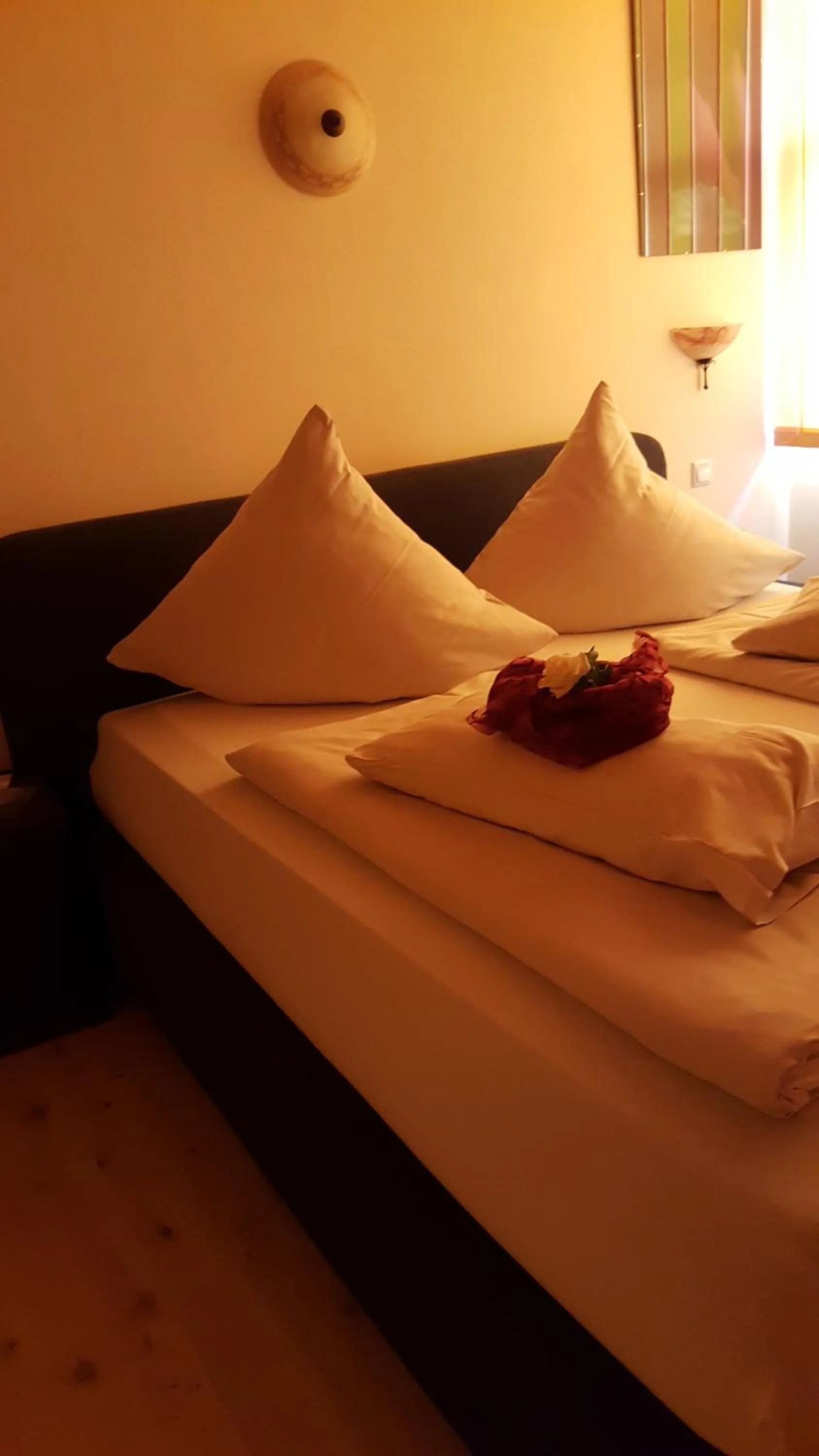 Bed in Wellness Resort Romantika