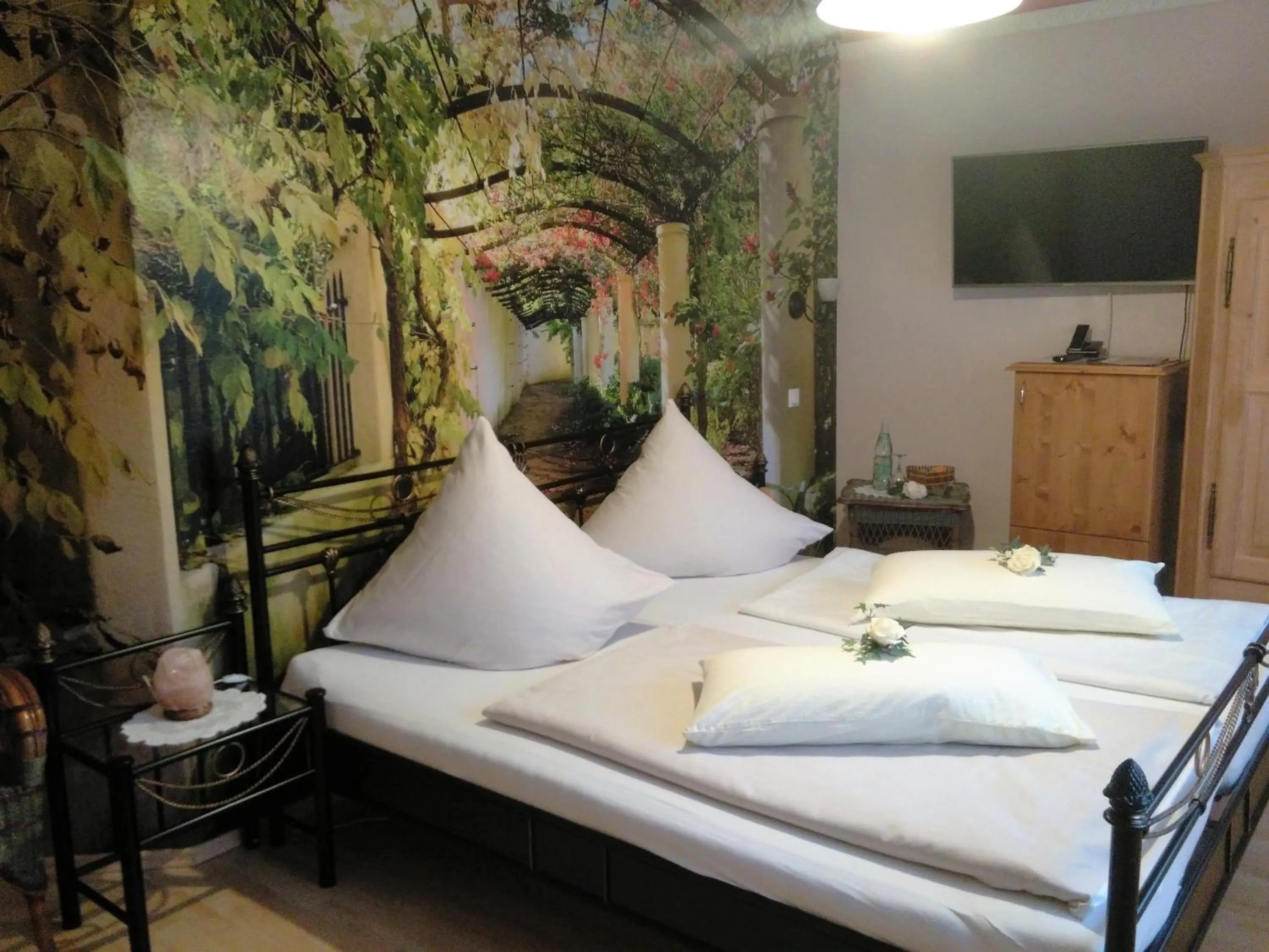 Bed in Wellness Resort Romantika