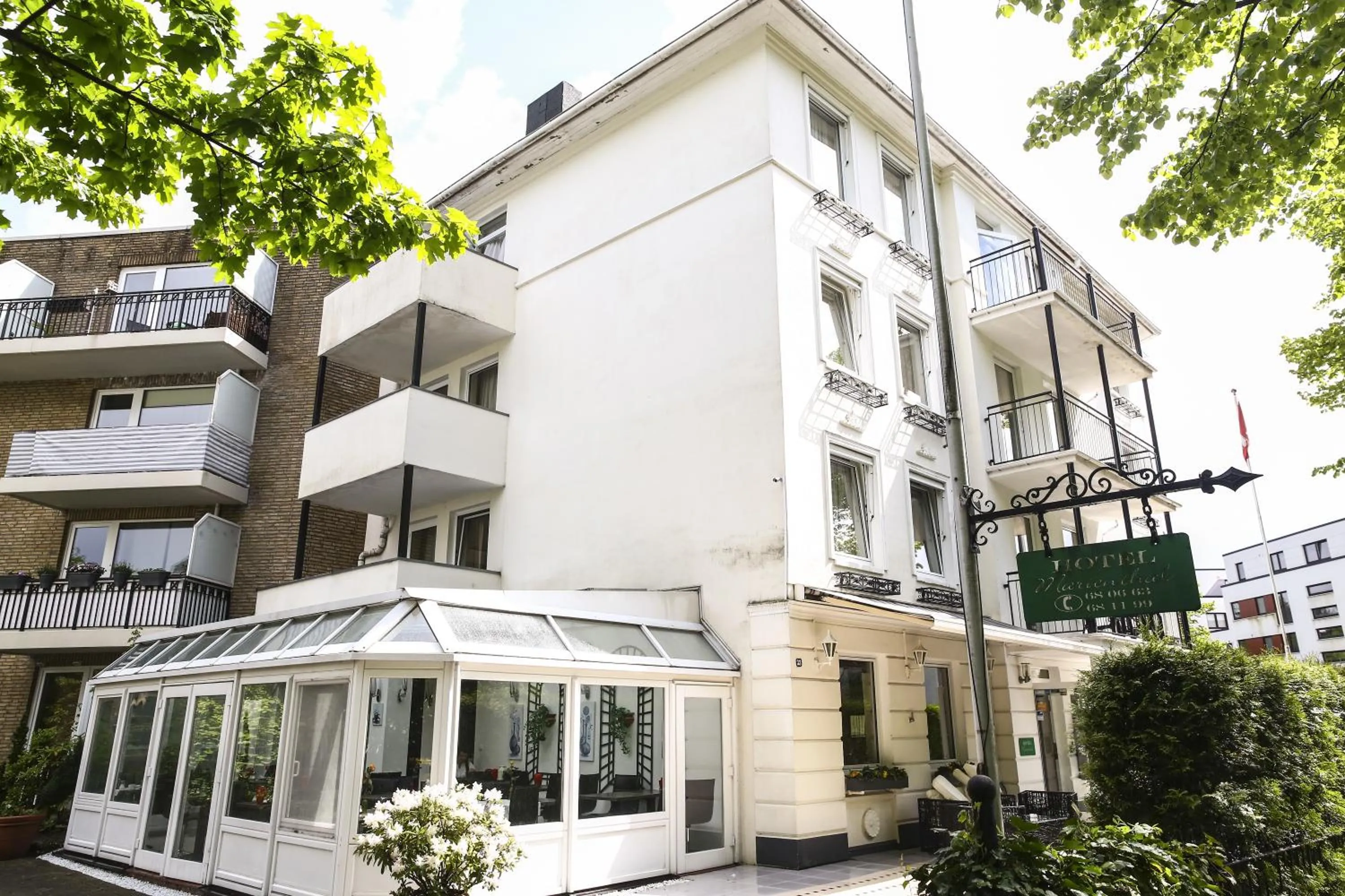 Decorative detail in Hotel Marienthal Garni