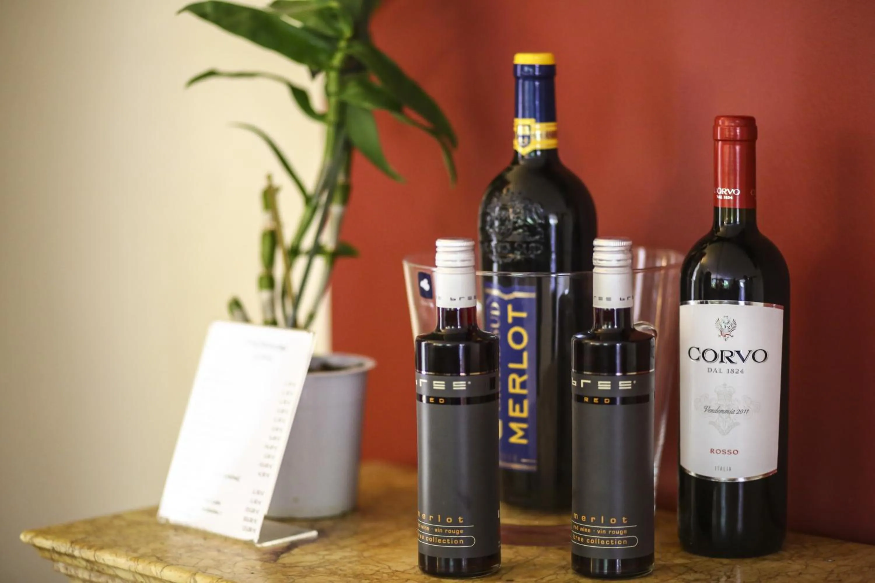 Alcoholic drinks in Hotel Marienthal Garni