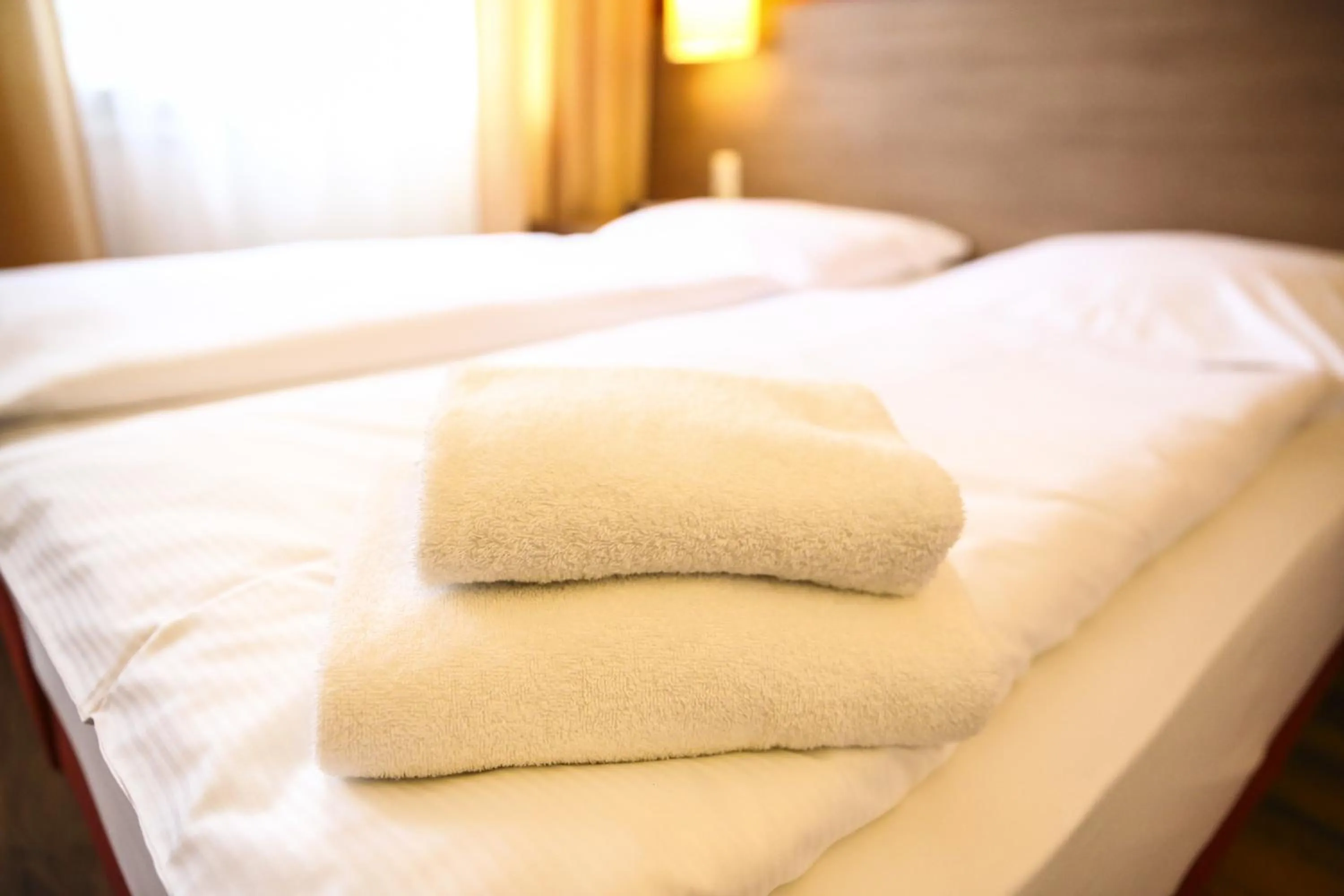 Decorative detail, Bed in Hotel Marienthal Garni