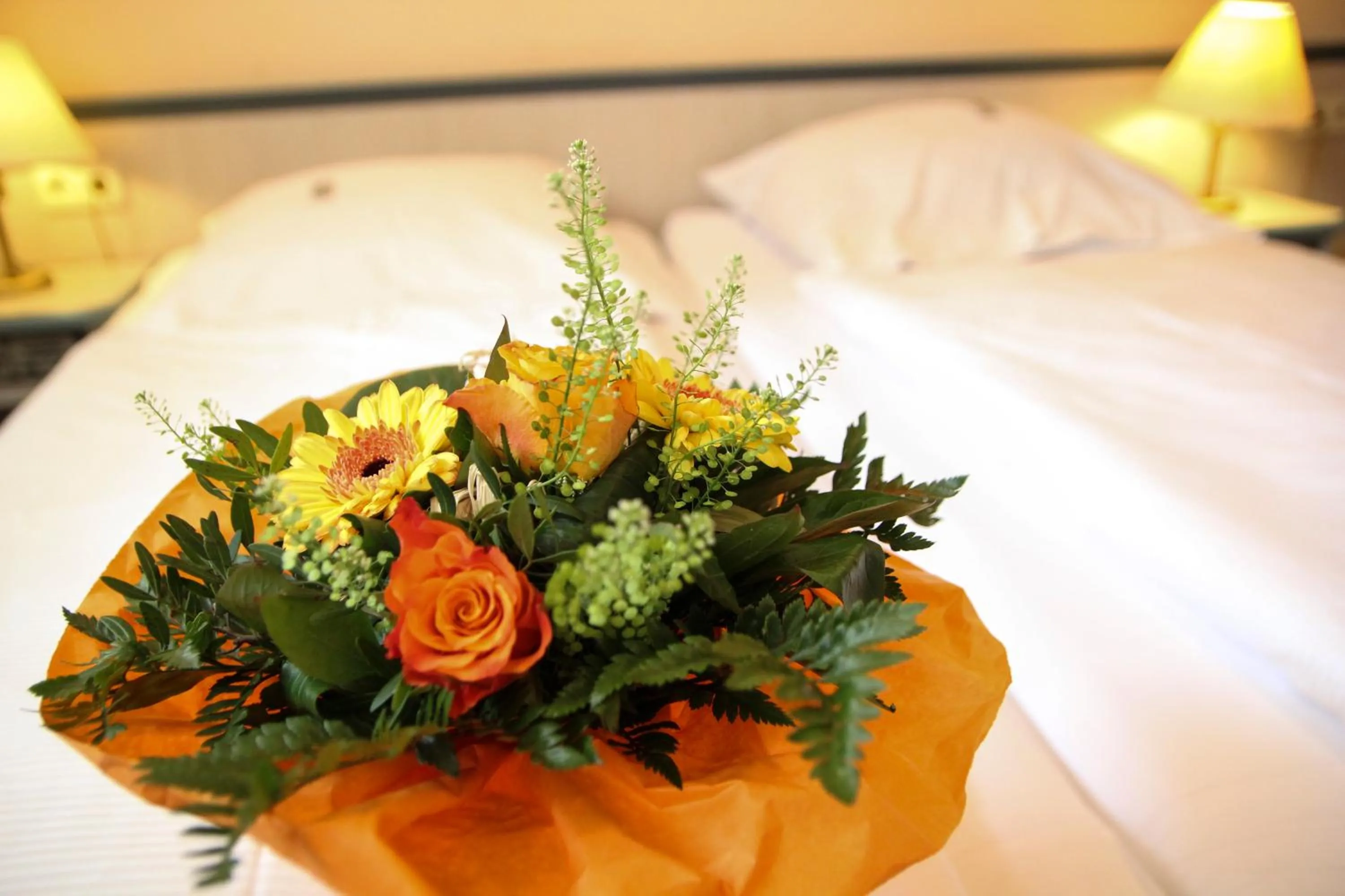 Bed in Hotel Marienthal Garni