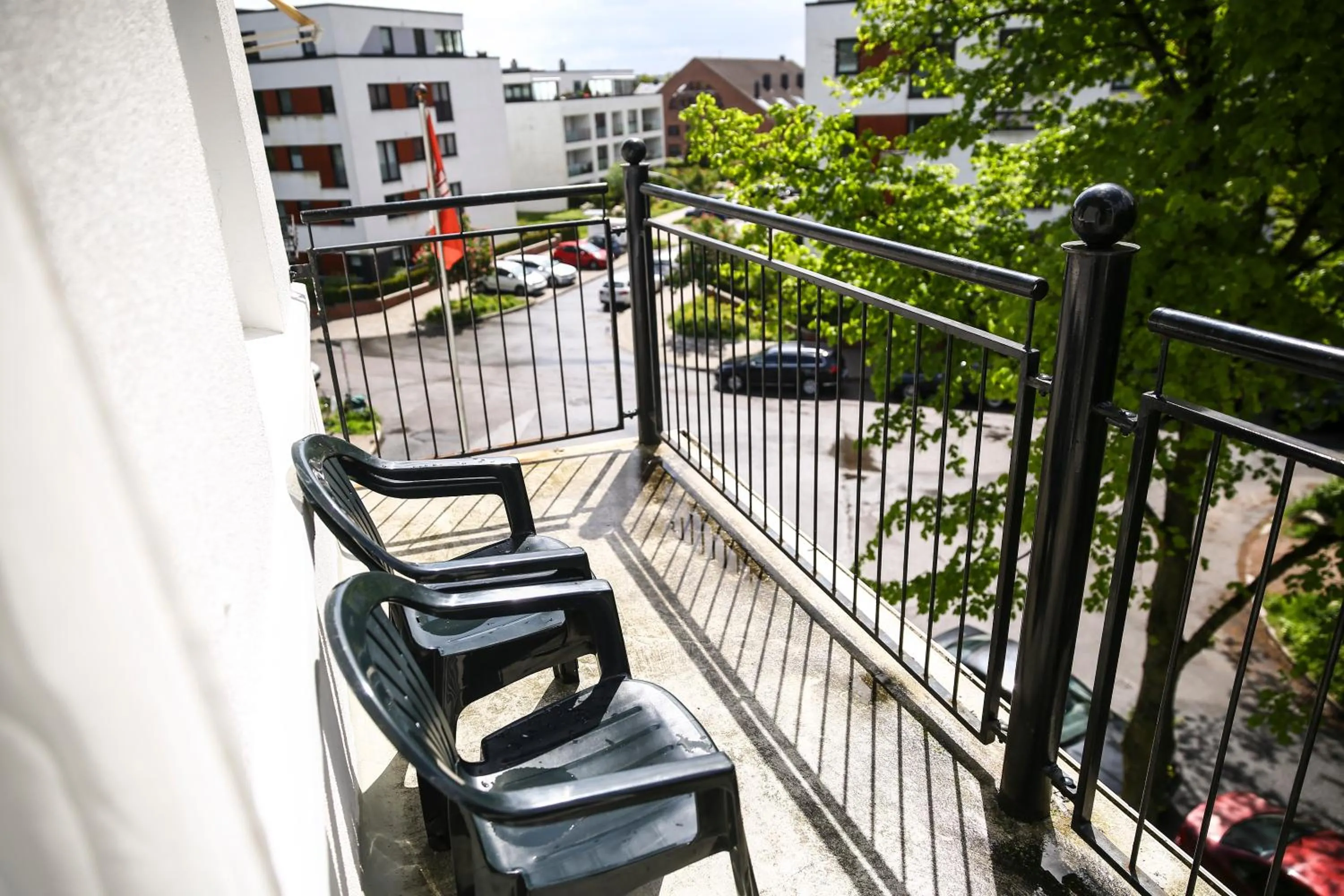 Balcony/Terrace in Hotel Marienthal Garni