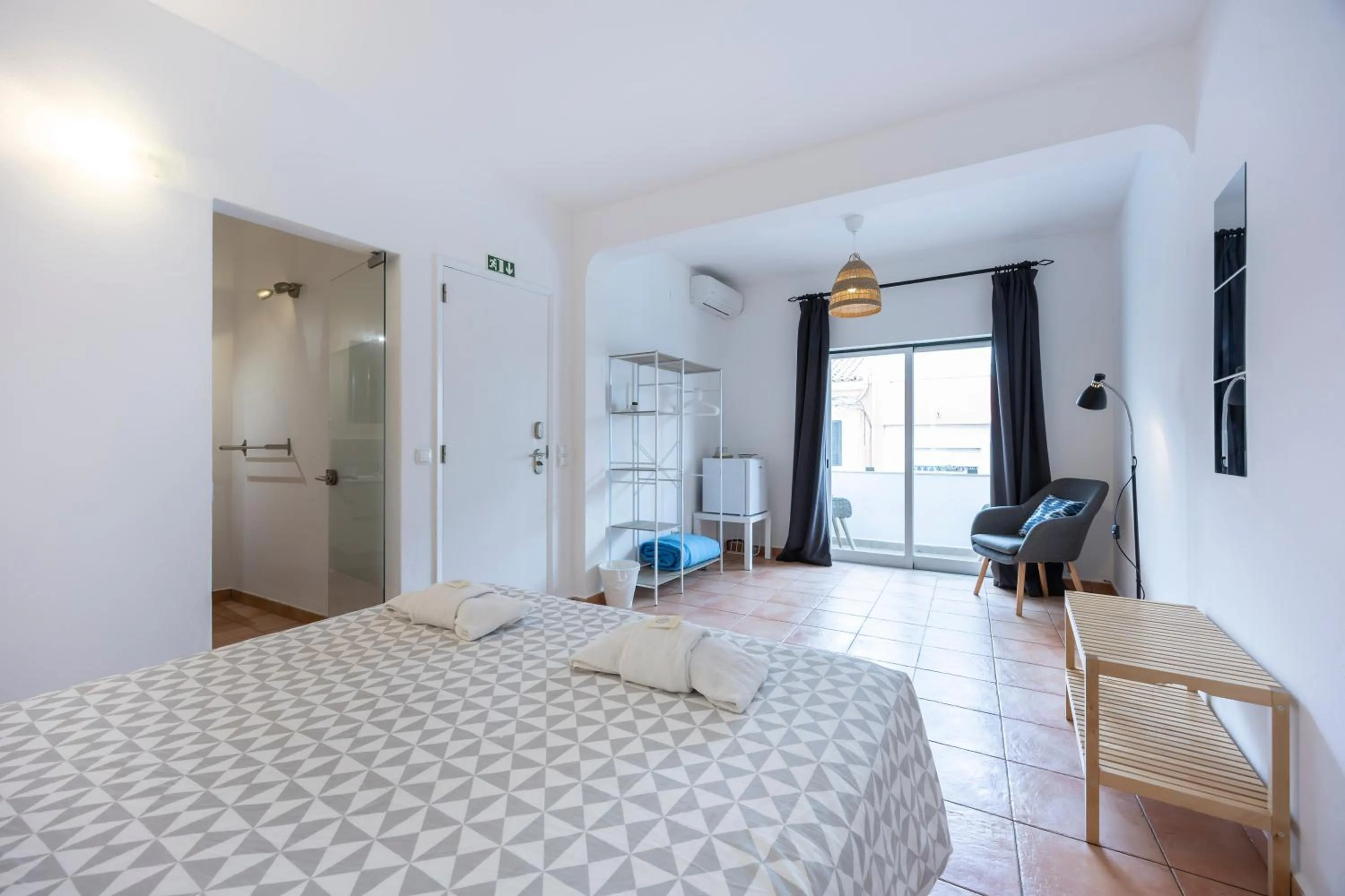 Balcony/Terrace, Bed in 3 Marias Guest House B&B