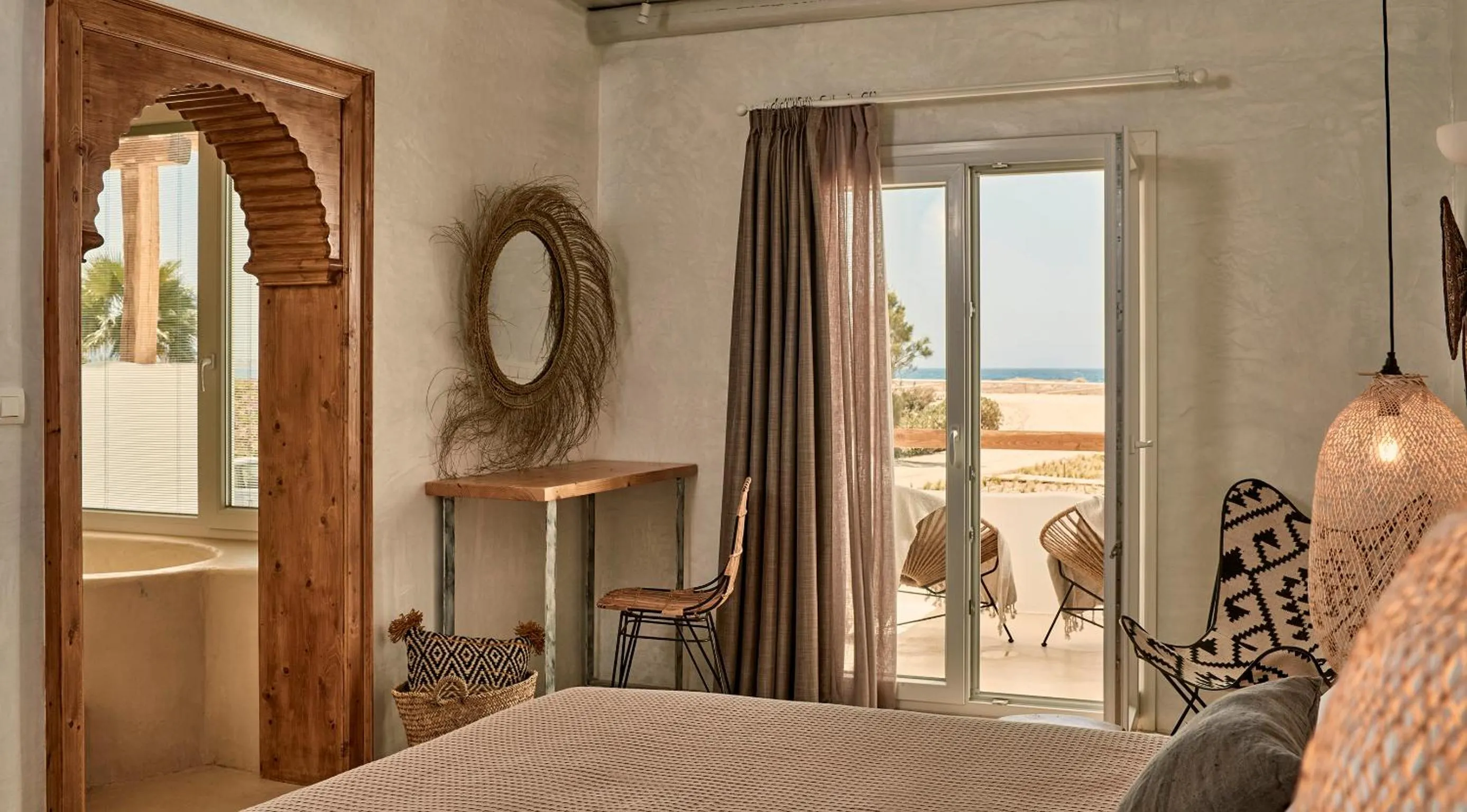 Bedroom in Naxian On The Beach