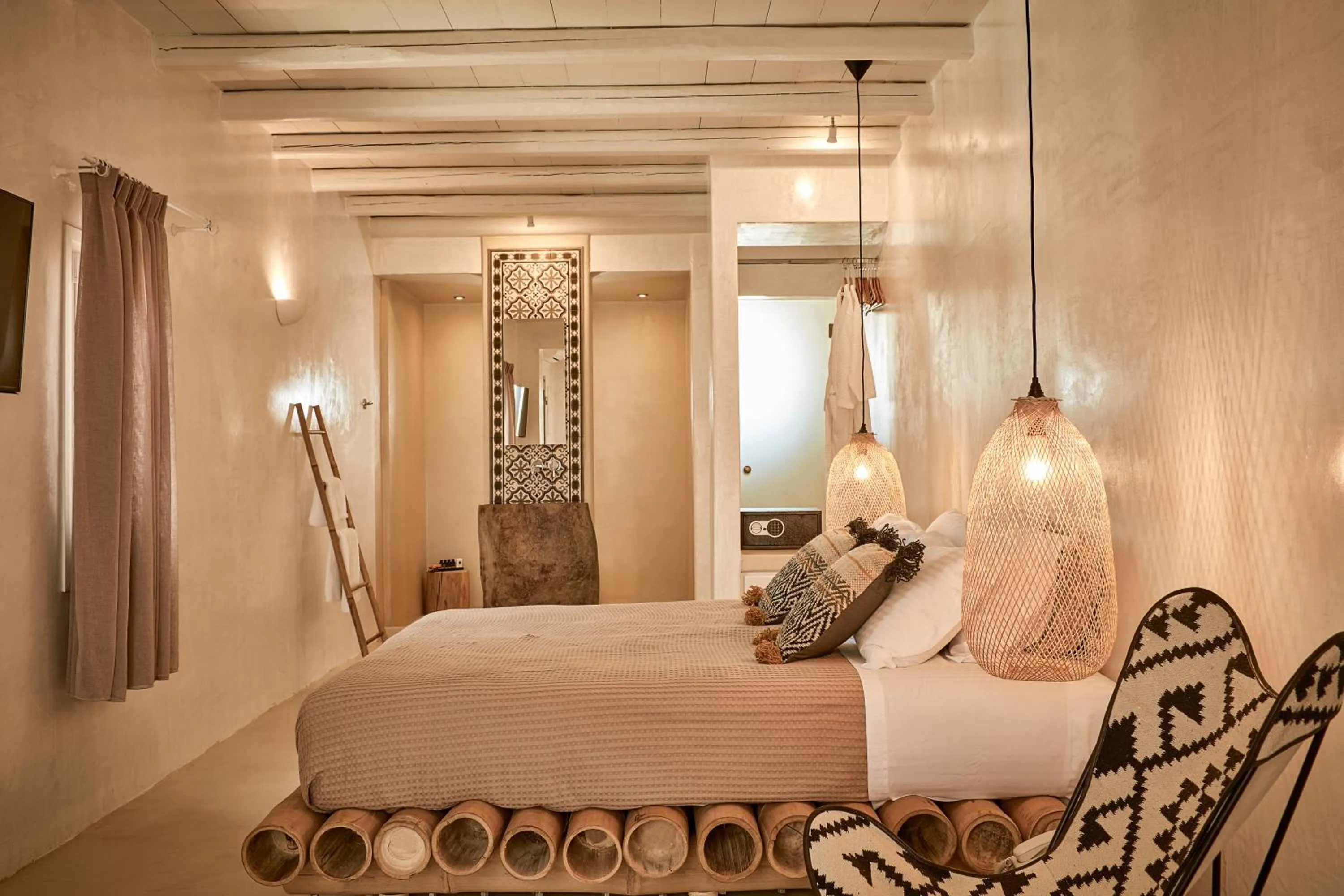 Bed in Naxian On The Beach