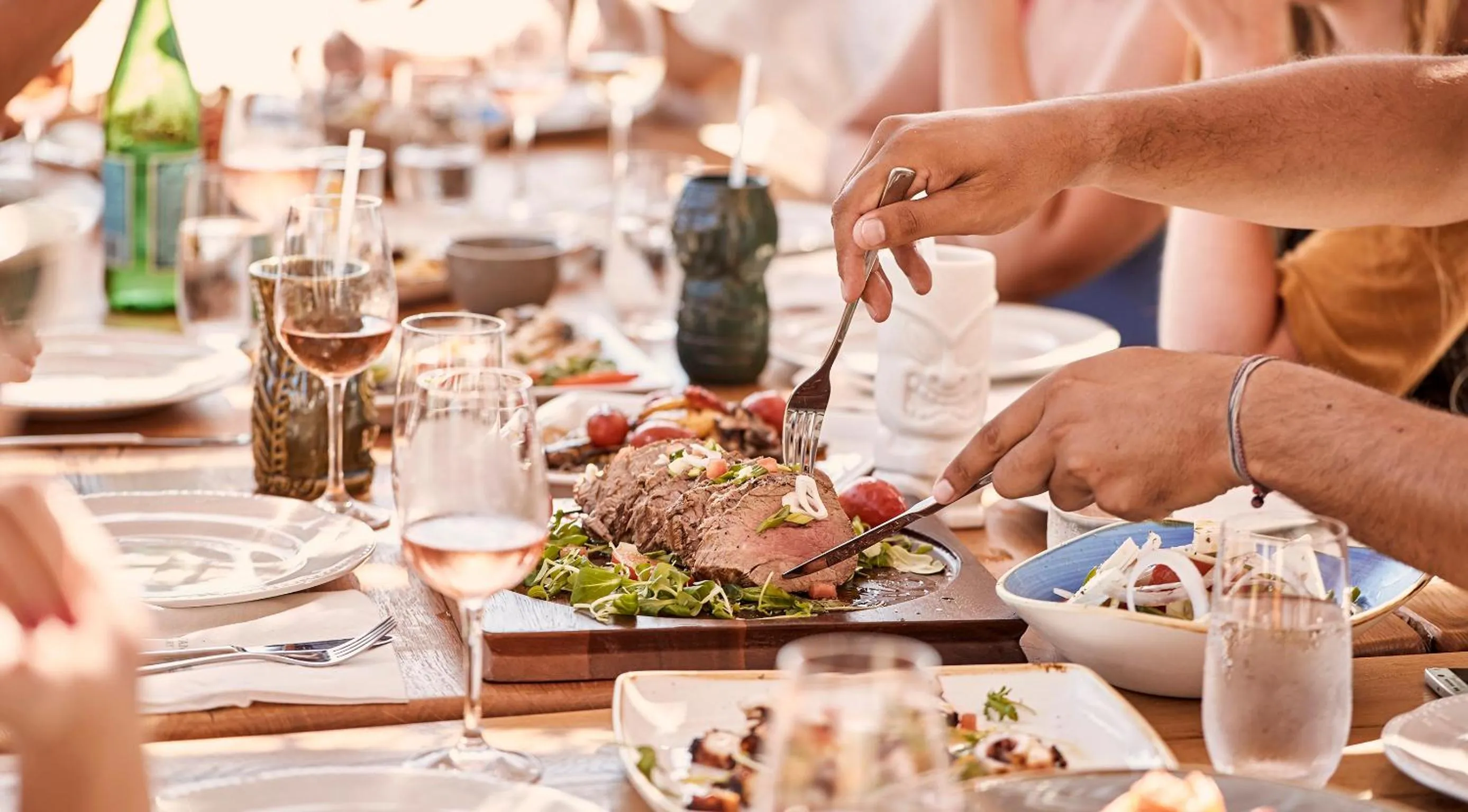 Lunch in Naxian On The Beach
