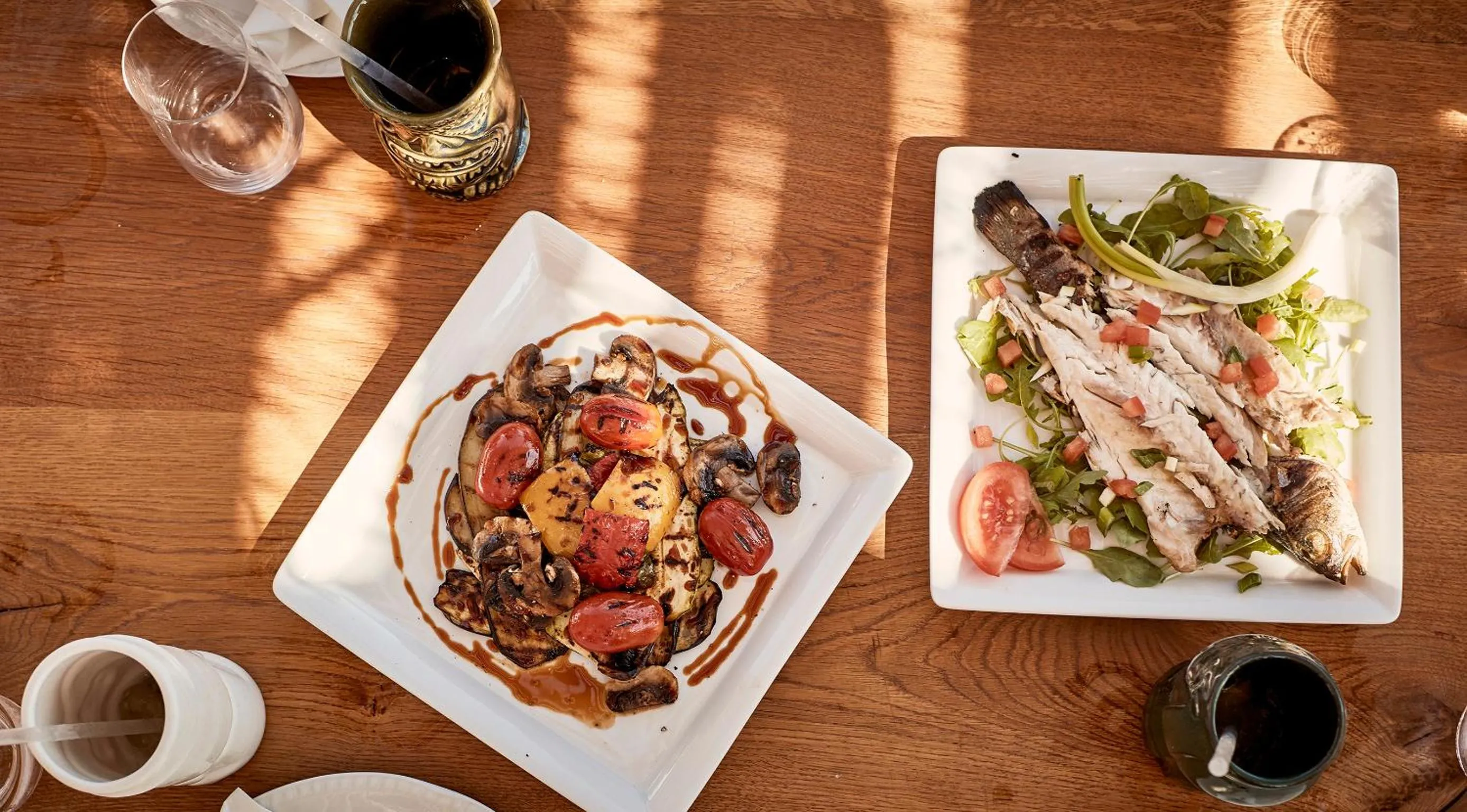 Lunch in Naxian On The Beach