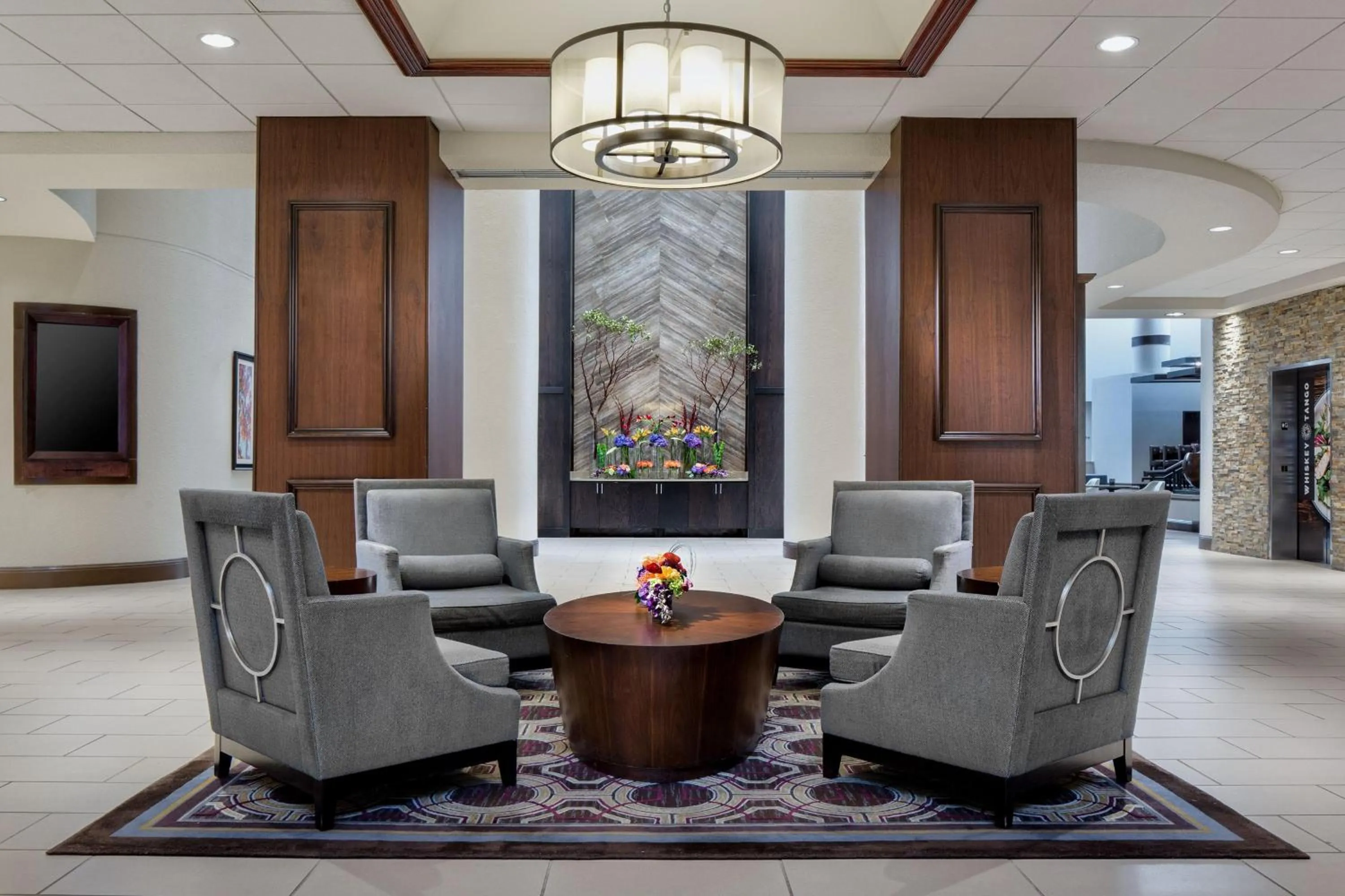 Lobby or reception in Sheraton DFW Airport Hotel