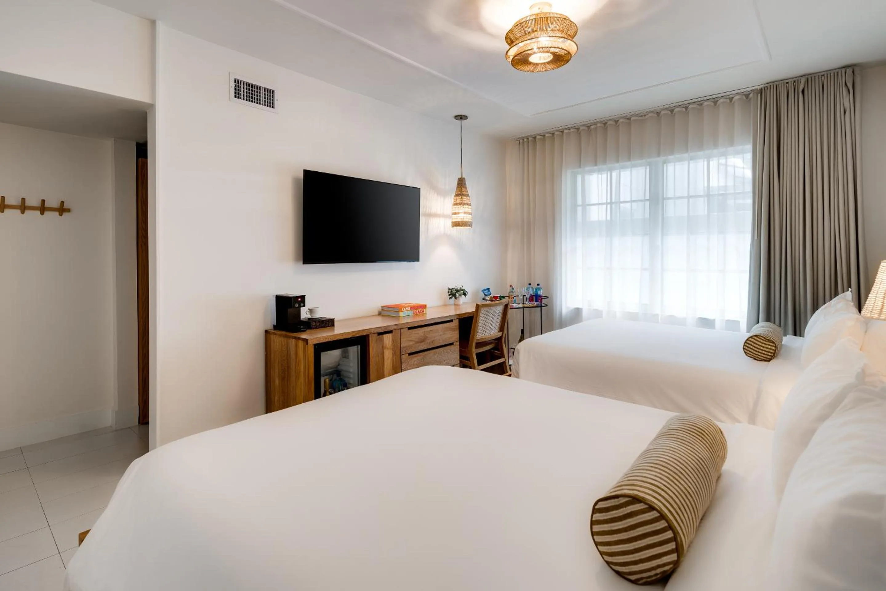 Bed in South Beach Hotel