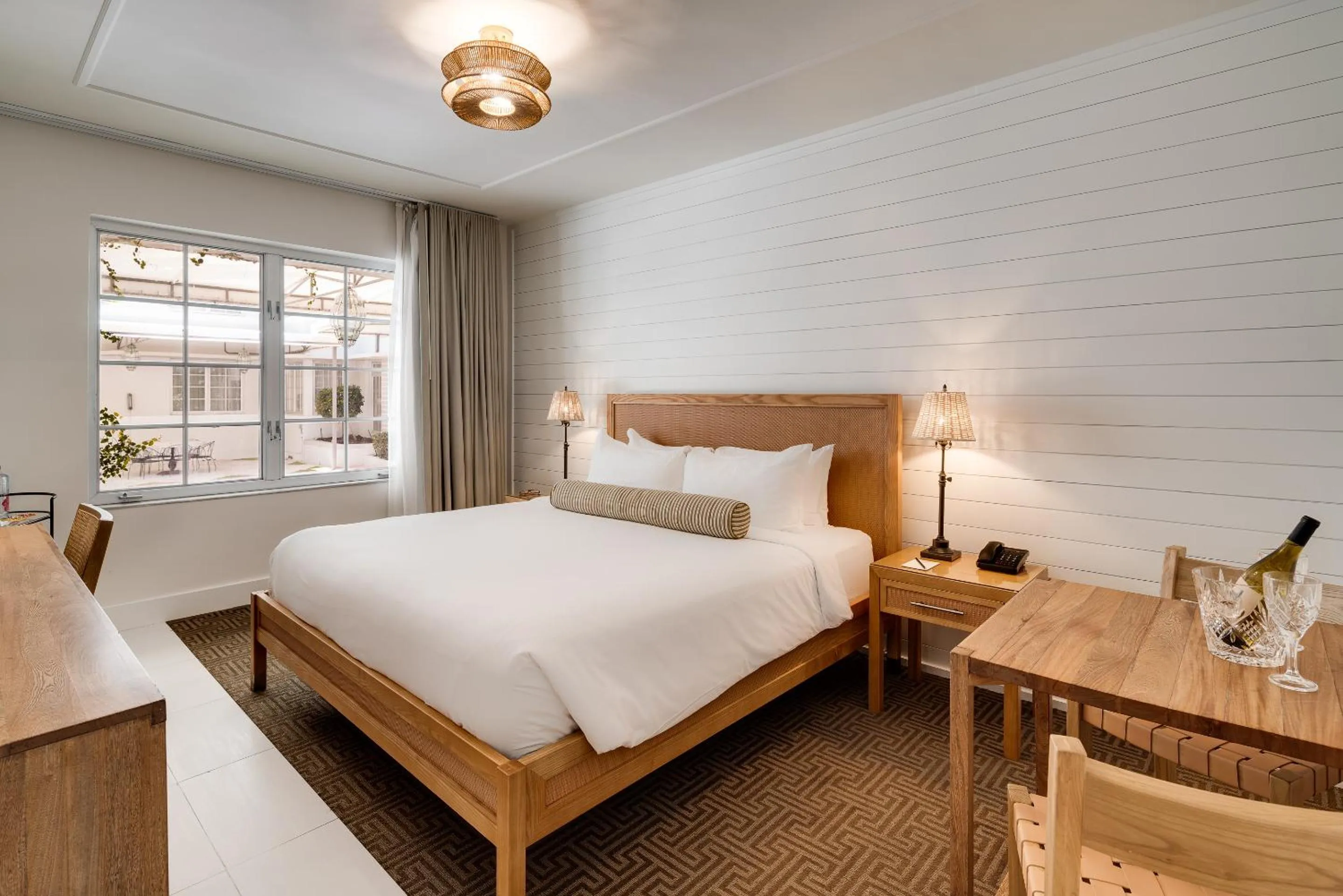 Bed in South Beach Hotel