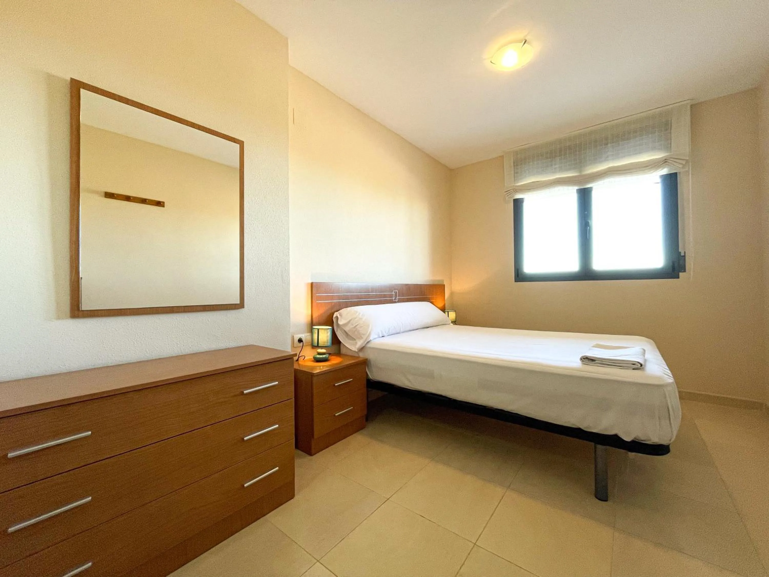 Bedroom, Bed in Apartamentos Terrazas al Mar 3000