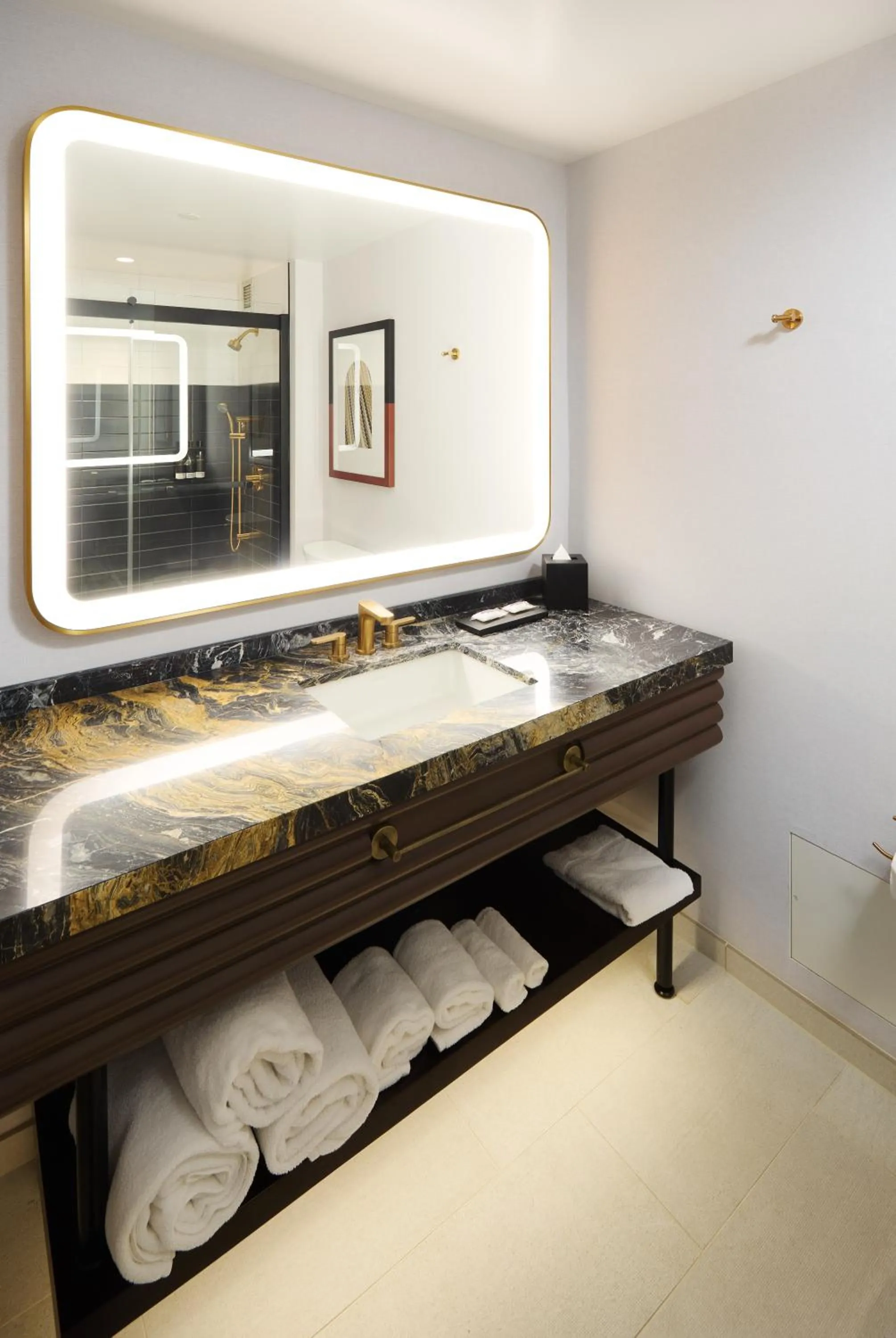 Bathroom in Hyatt Centric Chicago Ohare