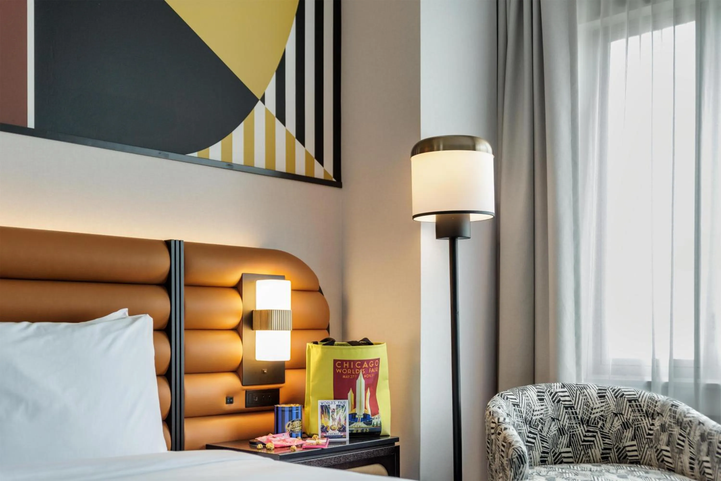 Bedroom, Bed in Hyatt Centric Chicago Ohare