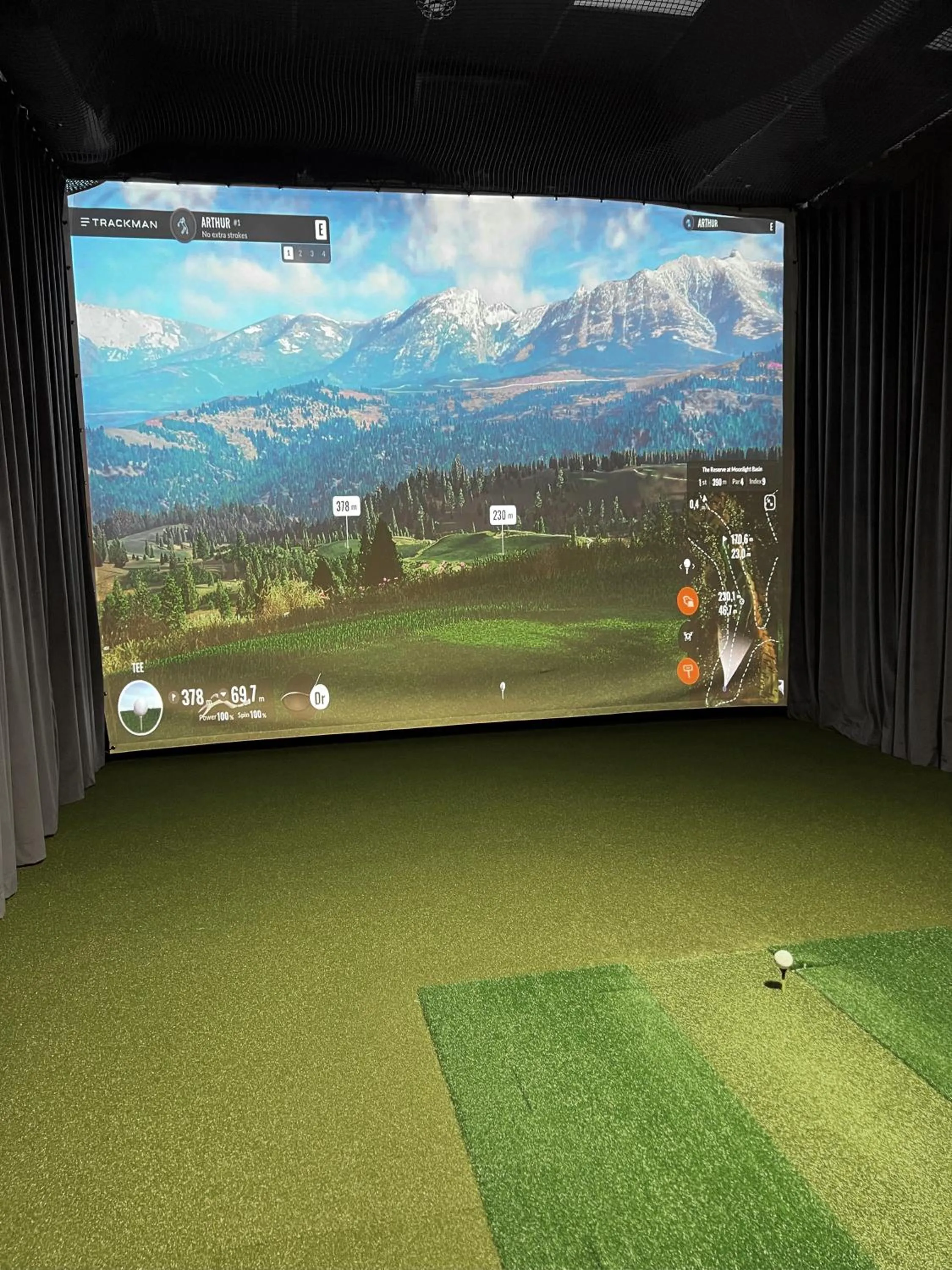 Golfcourse in Quality Hotel Vänersborg