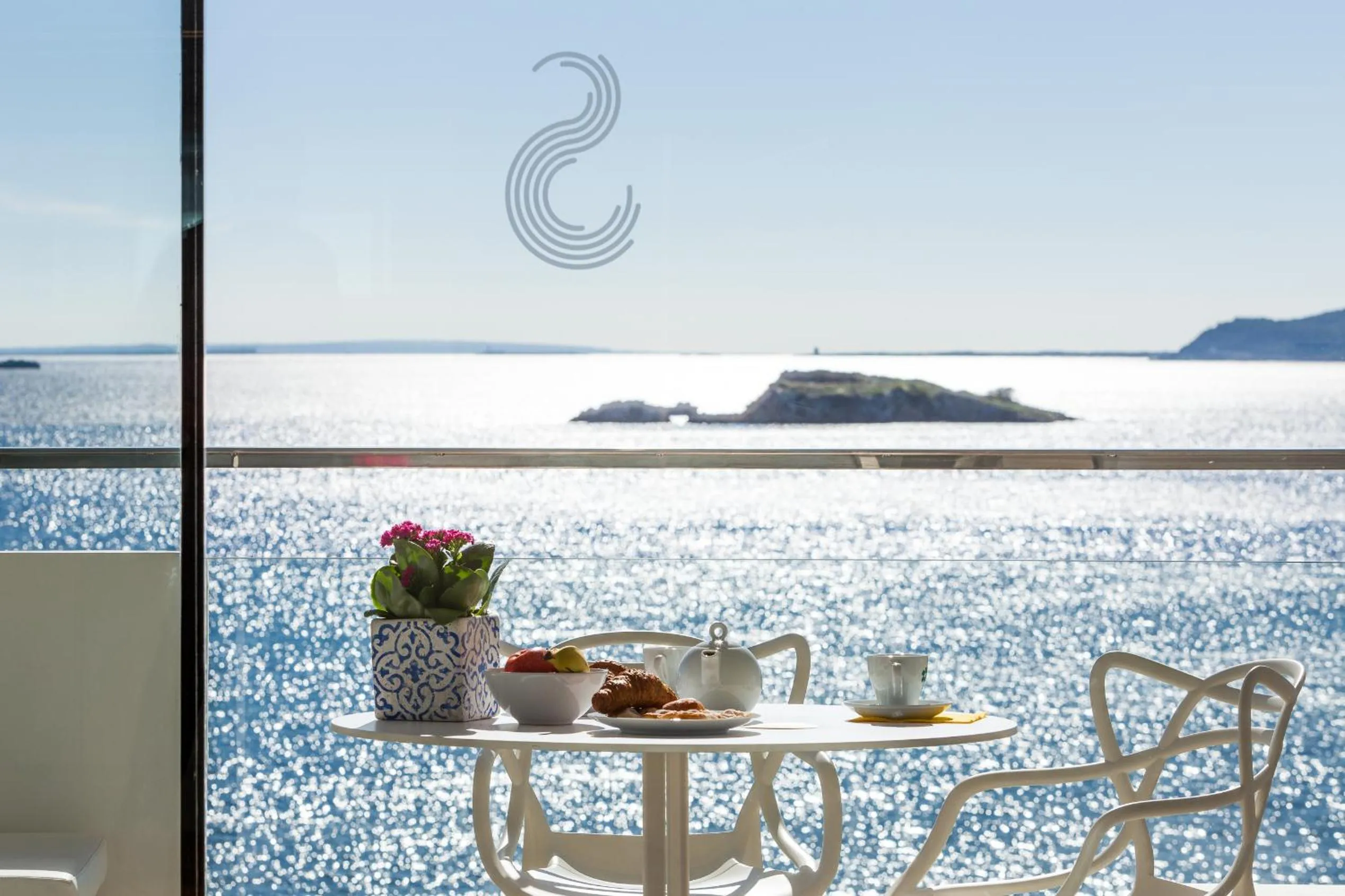 Balcony/Terrace in Sud Ibiza Suites