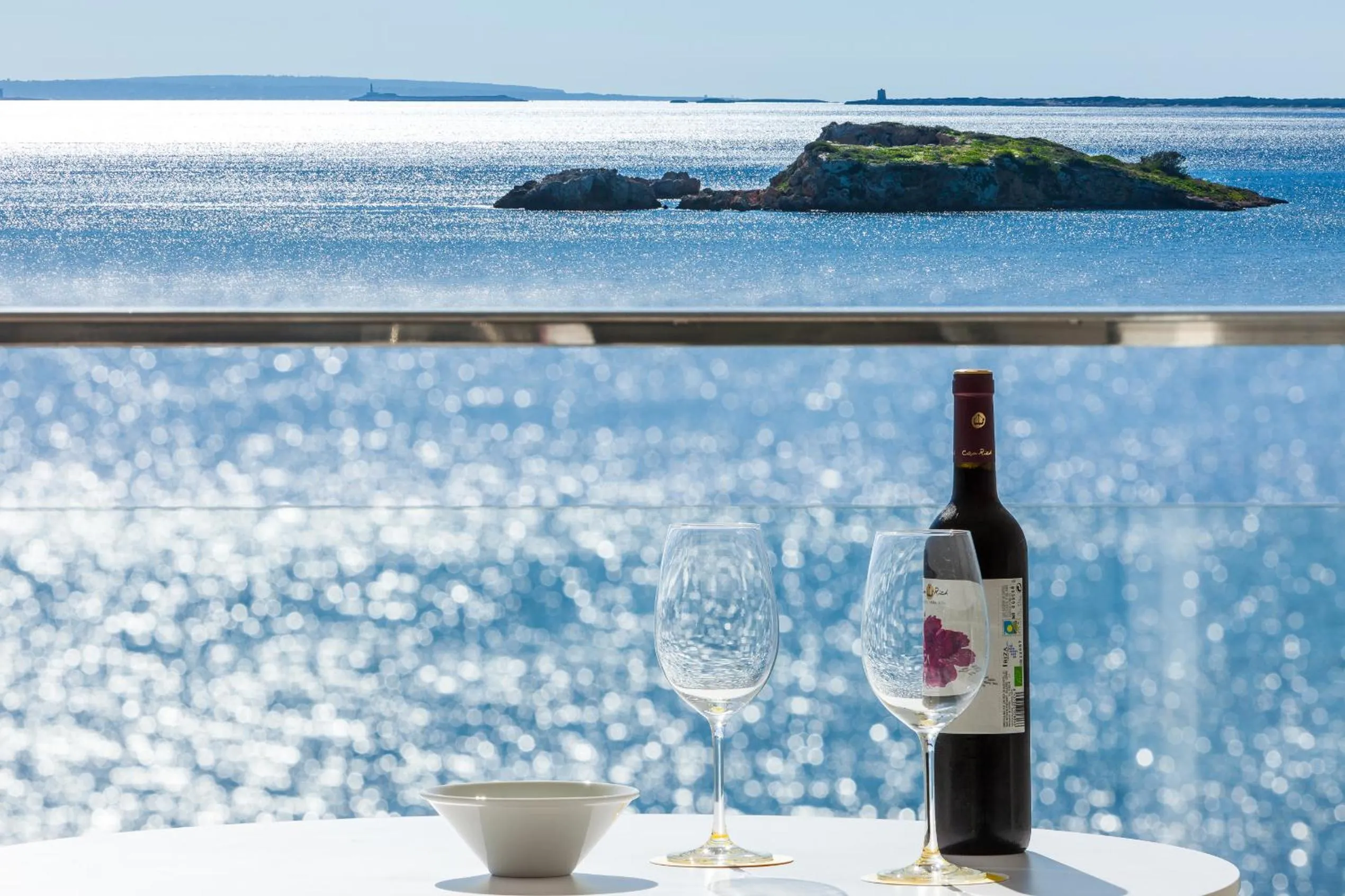 Landmark view in Sud Ibiza Suites