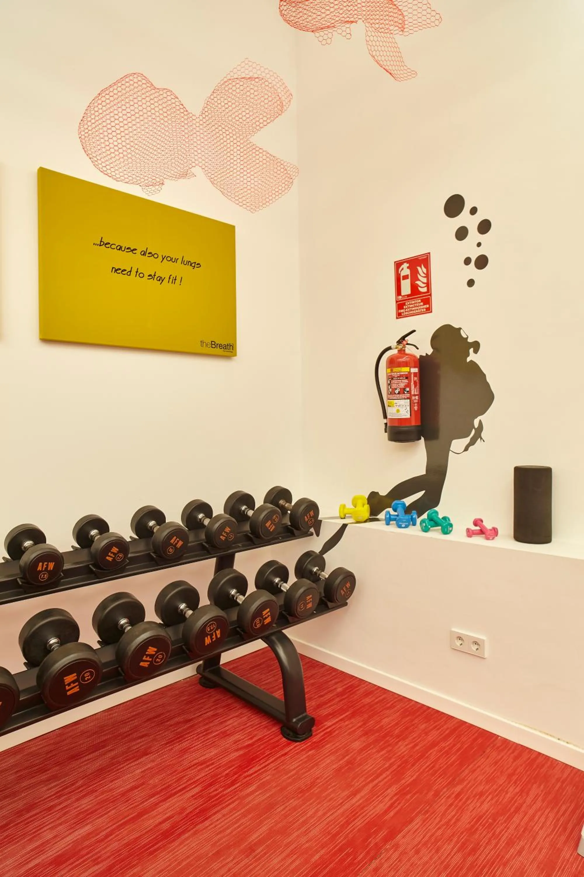 Fitness centre/facilities in Sud Ibiza Suites