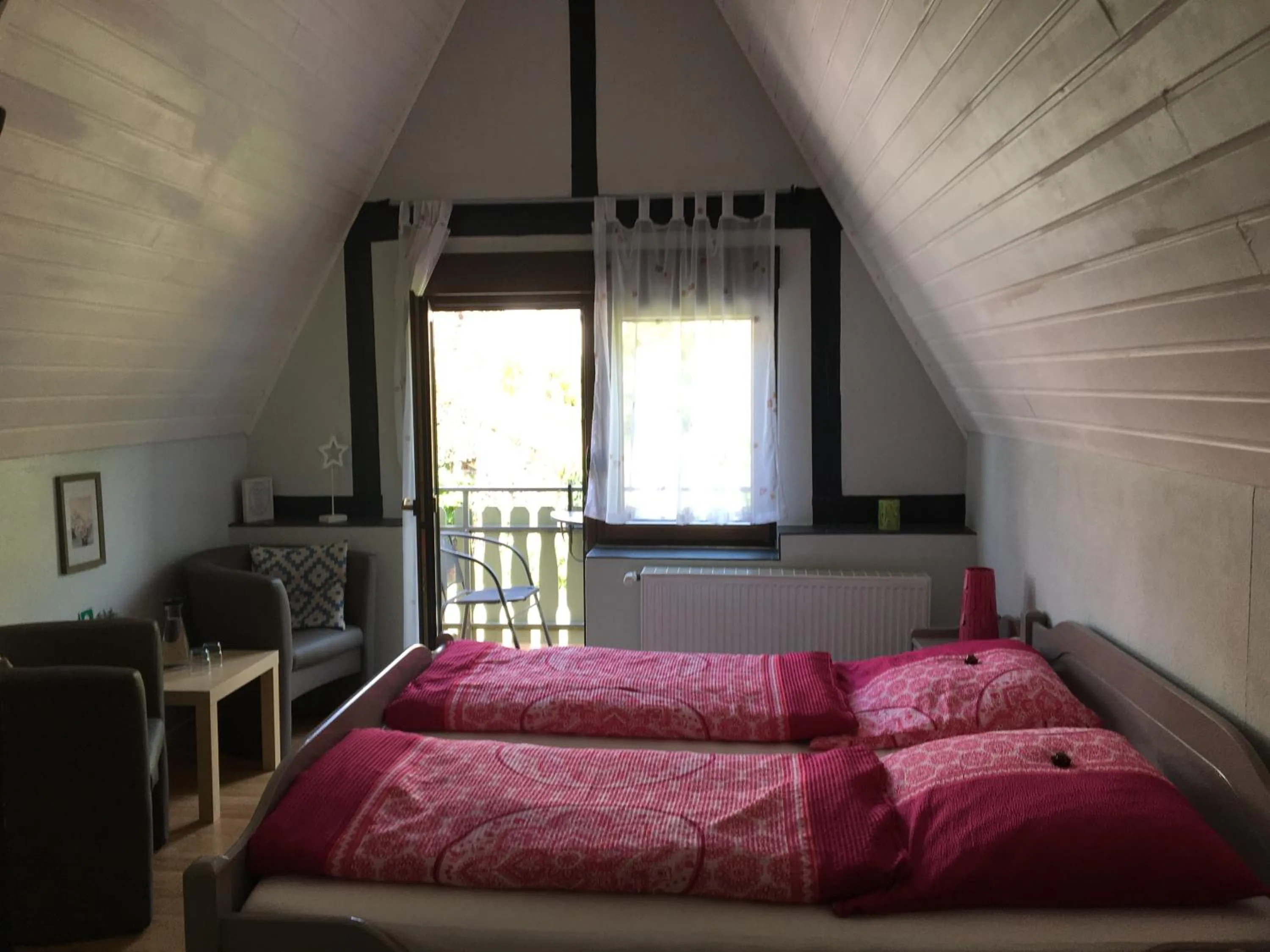 Double Room with Balcony in Pension Rehschopp