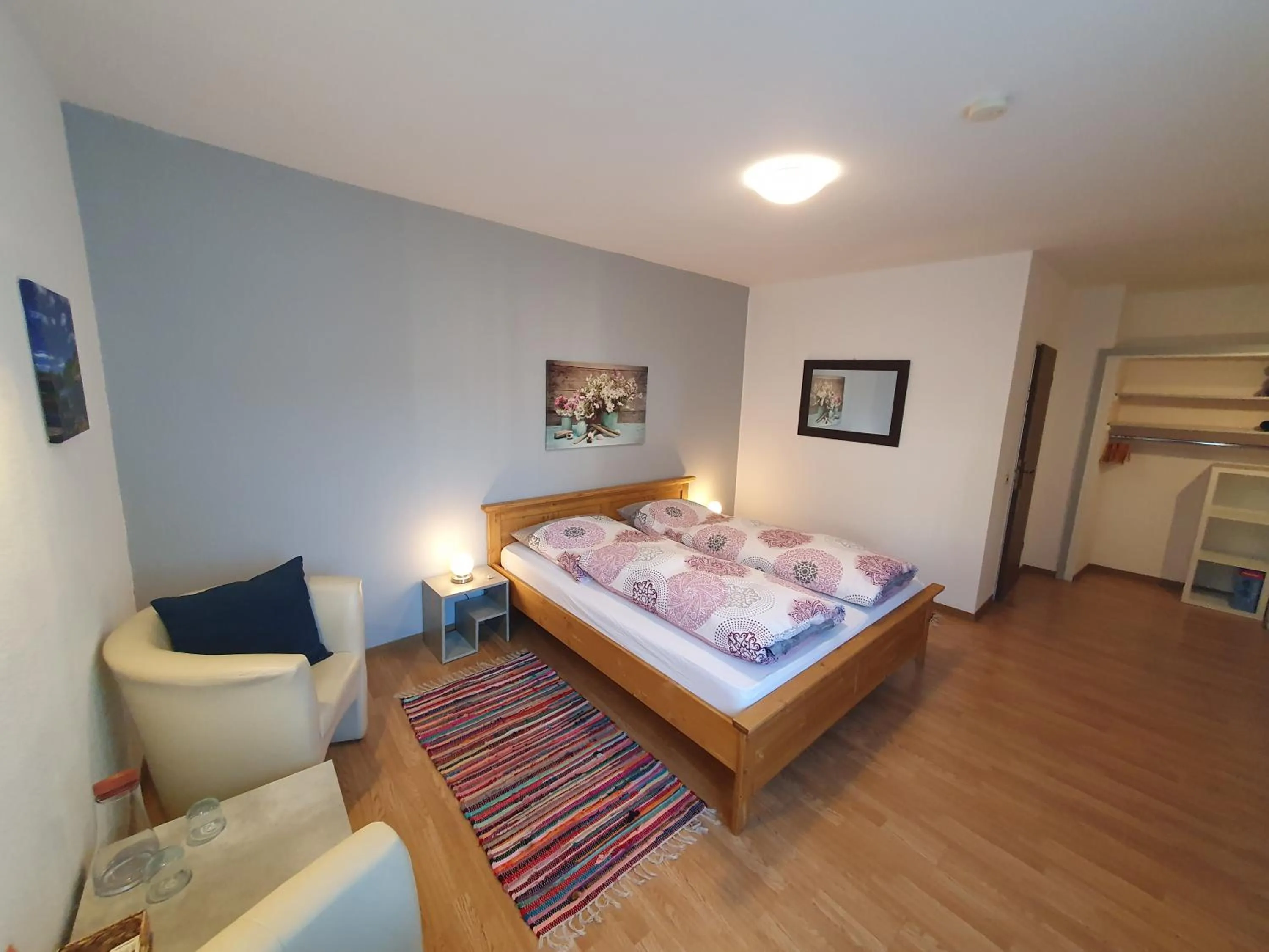 Photo of the whole room, Bed in Pension Rehschopp