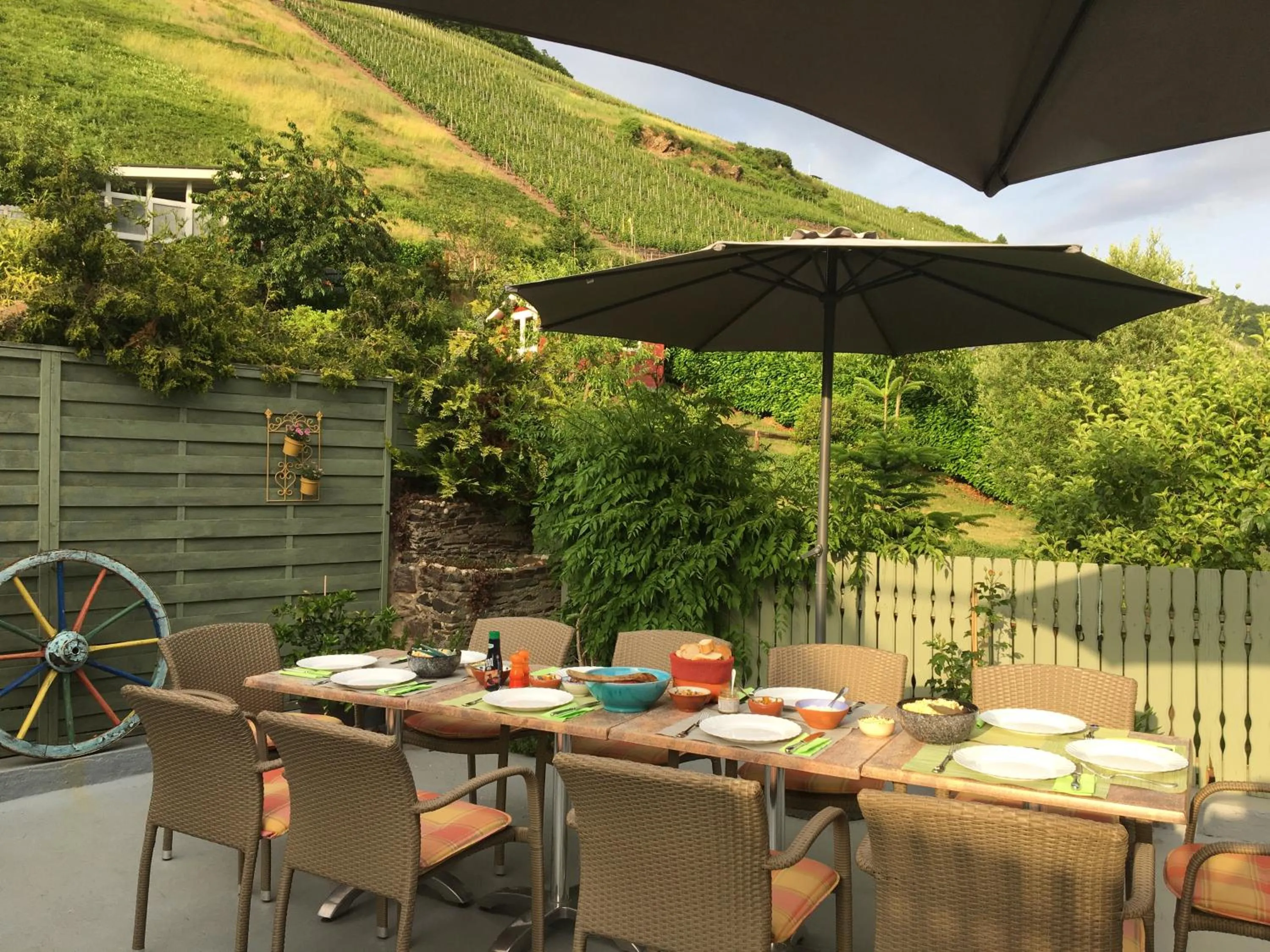 Balcony/Terrace in Pension Rehschopp